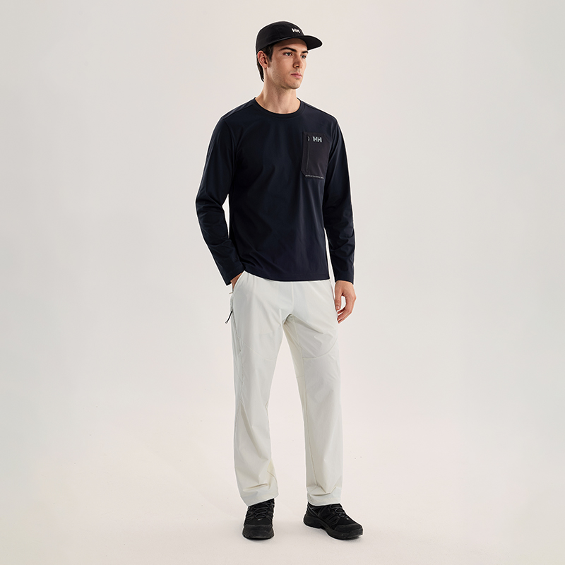 HELLY HANSEN Quick Dry T Shirts Men’s Crew Neck Straight Fit