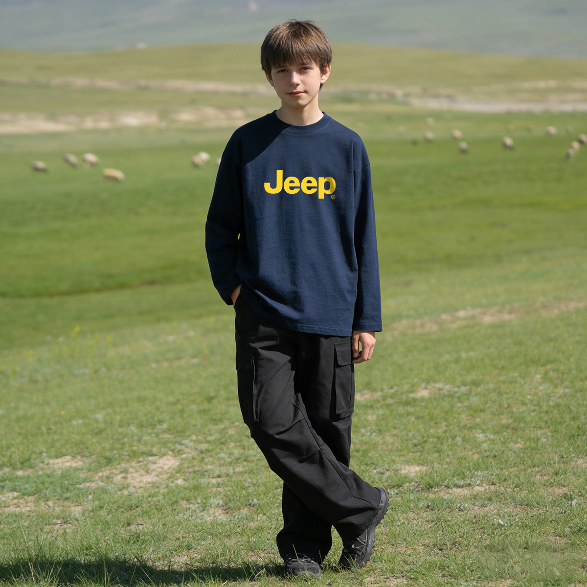 футболка Jeep JeepT (черная) — фото 18