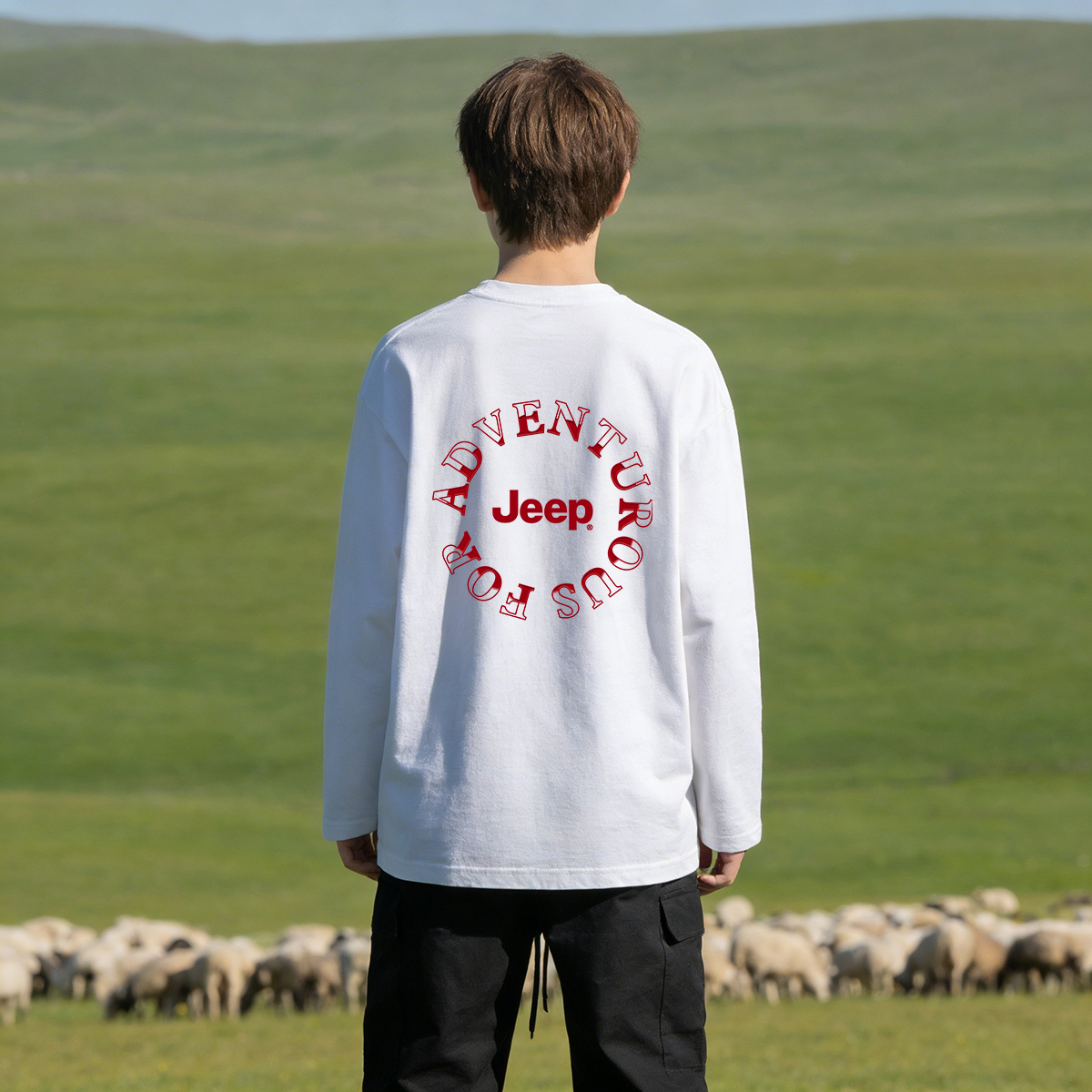 футболка Jeep JeepT (черная) — фото 10