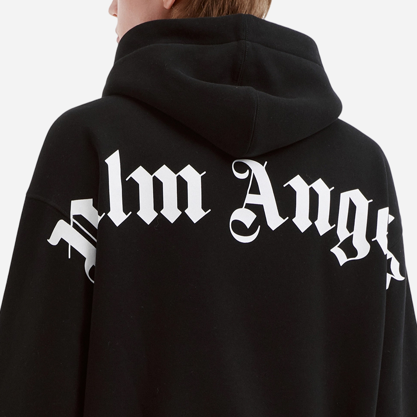Худи PALM ANGELS Gothic Logo (черное) — фото 5