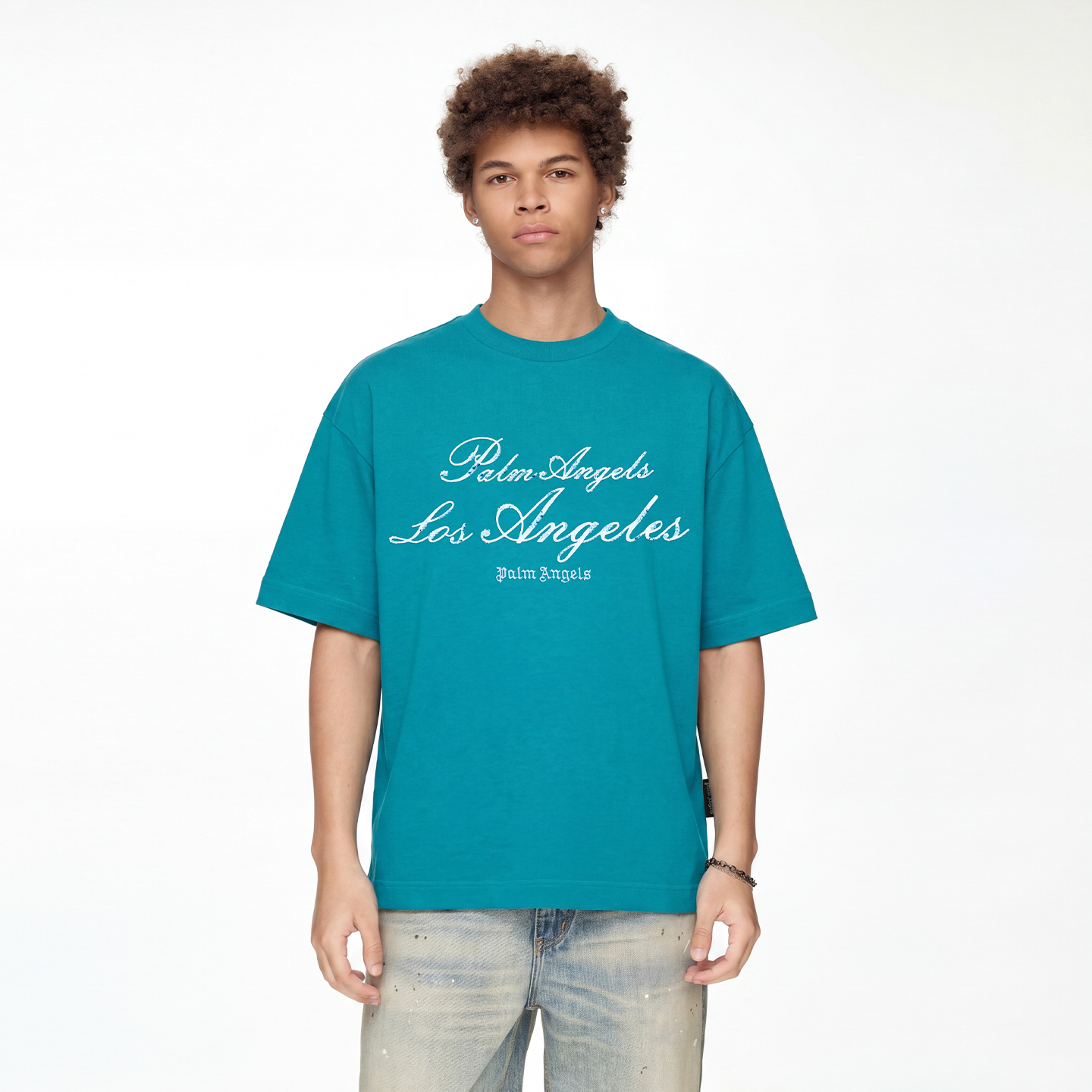 футболка PALM ANGELS SS26 (черная) — фото 15