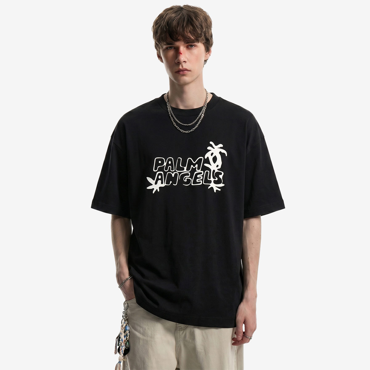 Футболка PALM ANGELS SS26 T (черная) — фото 9