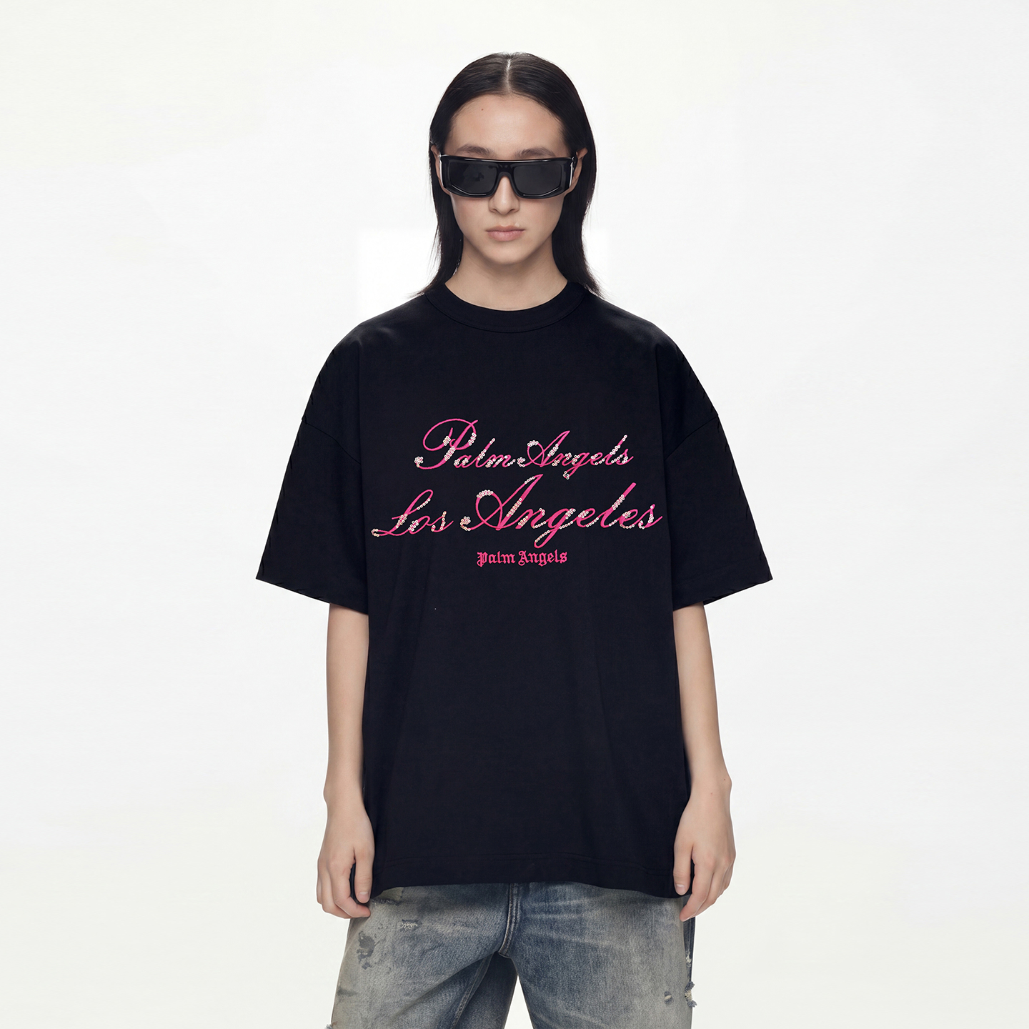 футболка PALM ANGELS SS26 (черная) — фото 3