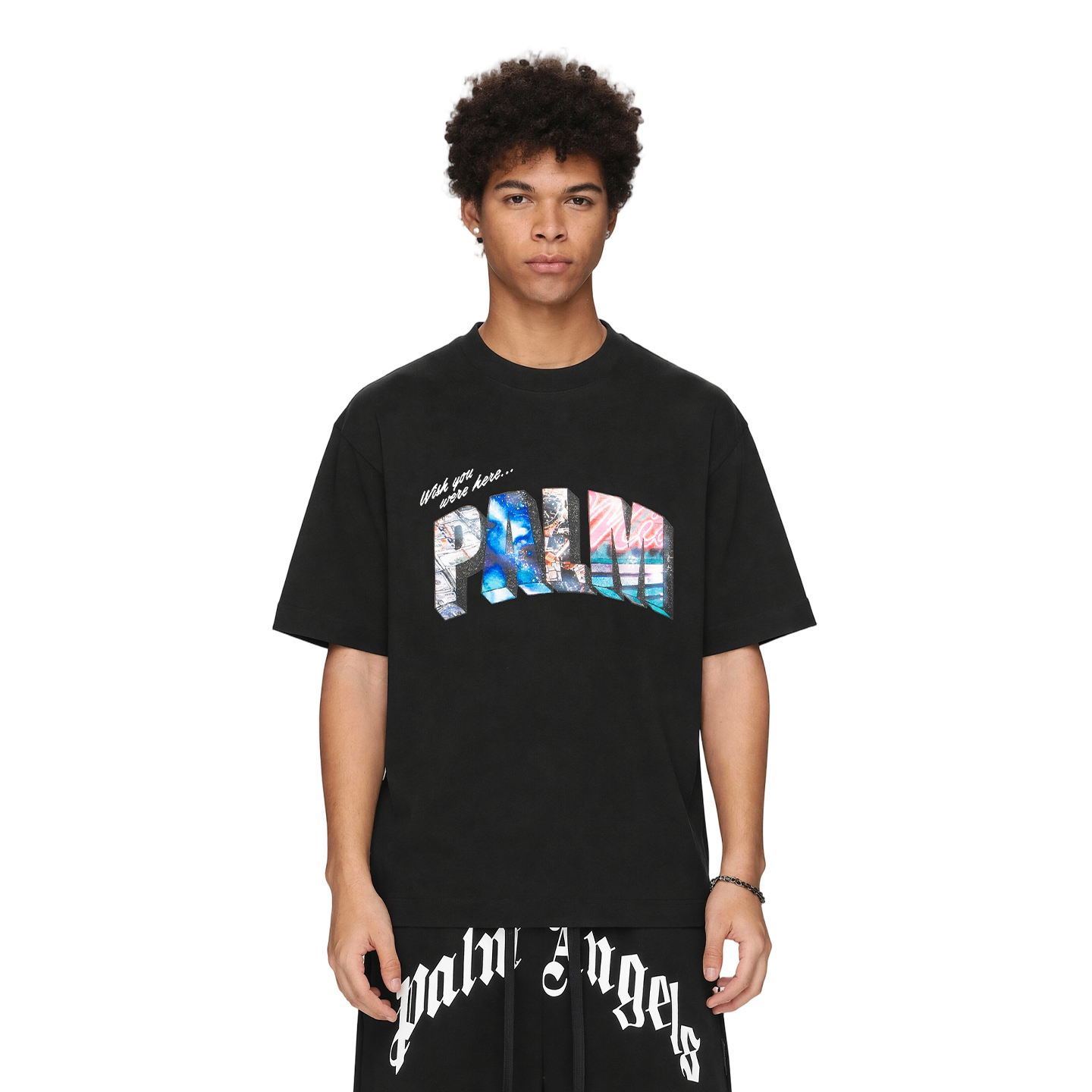 Футболка PALM ANGELS SS26 T (черная) — фото 3