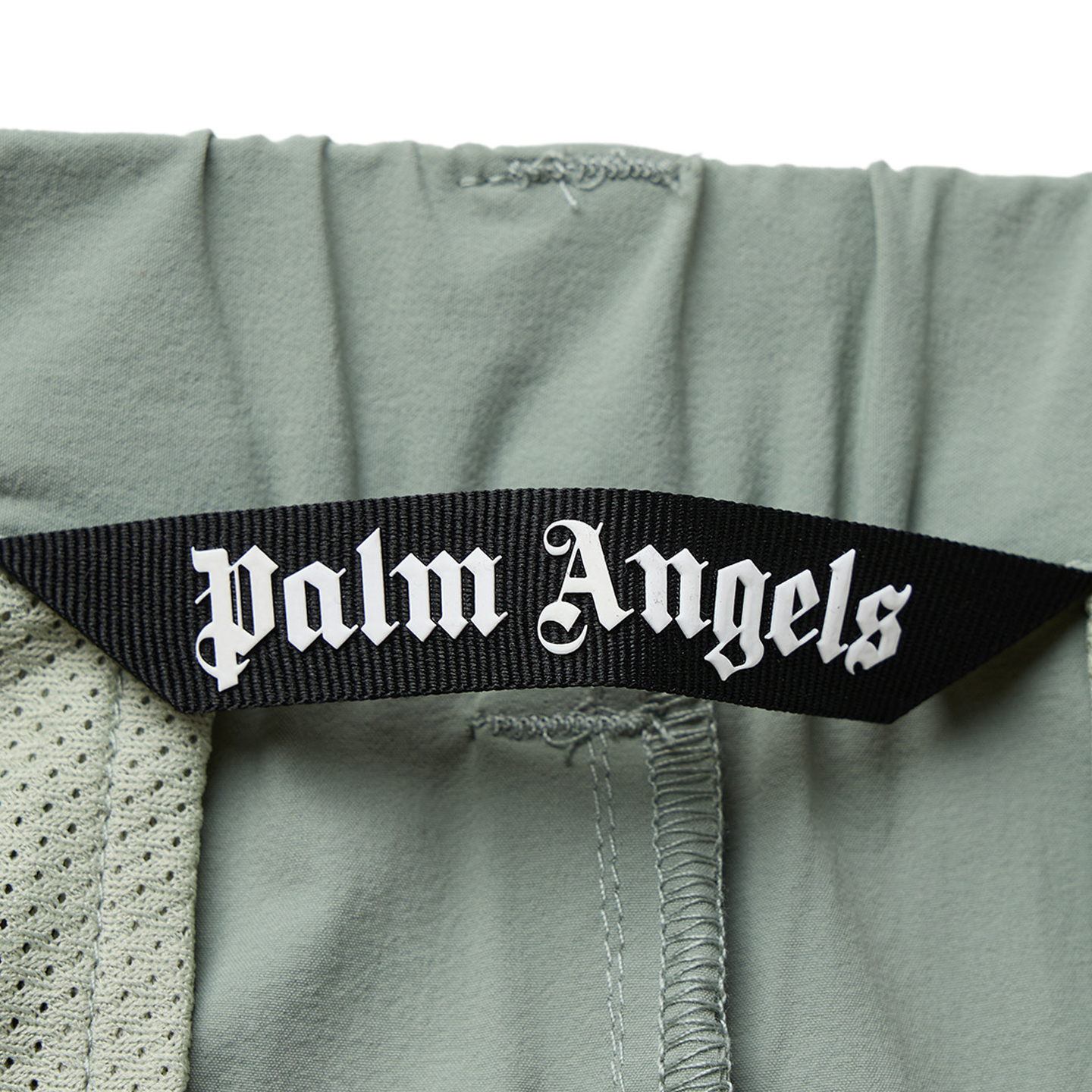 Унисекс шорты PALM ANGELS SS26 logo (черные) — фото 5