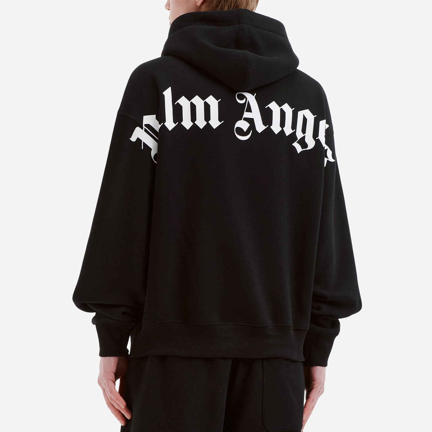 Худи PALM ANGELS Gothic Logo (черное) — фото 3