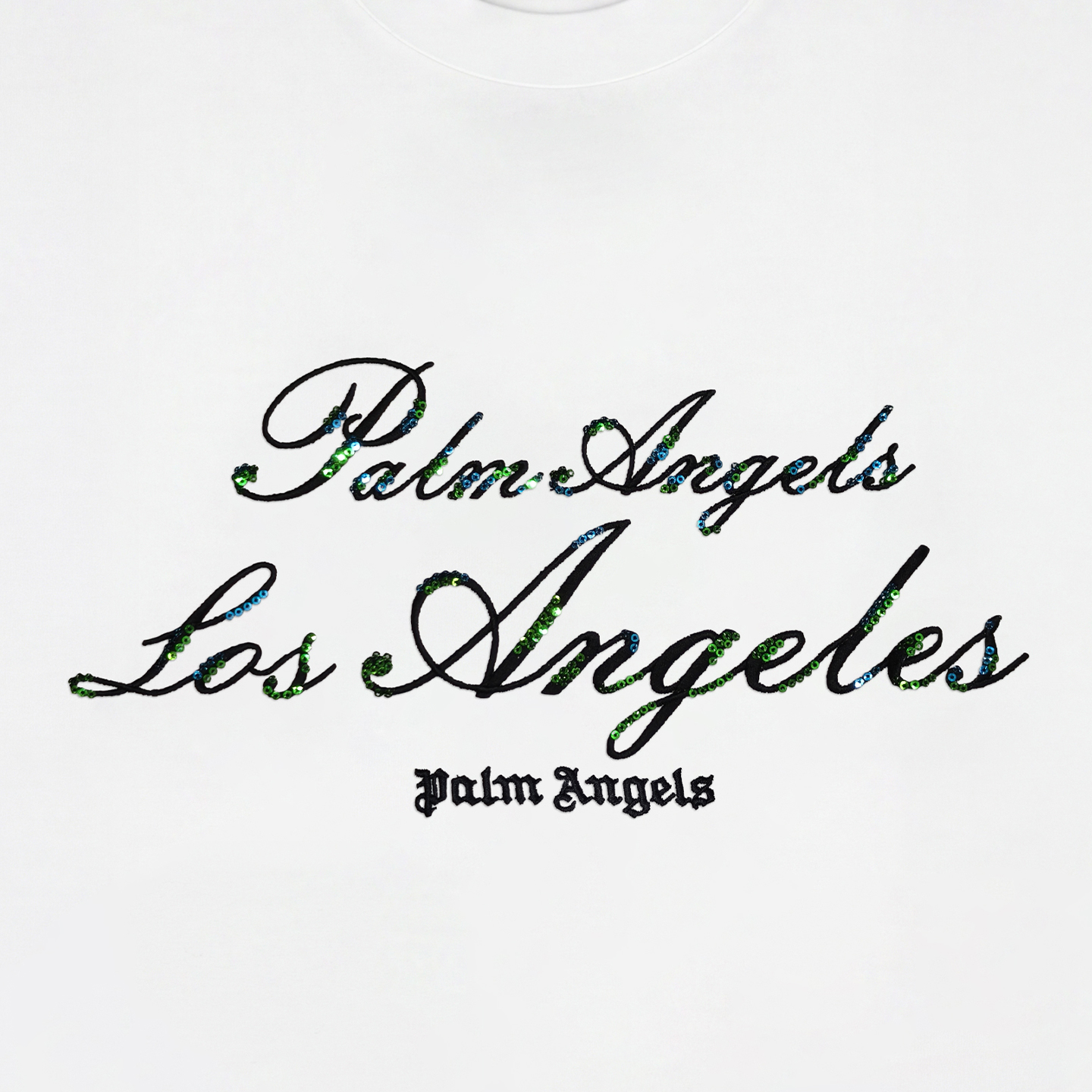 футболка PALM ANGELS SS26 (черная) — фото 12