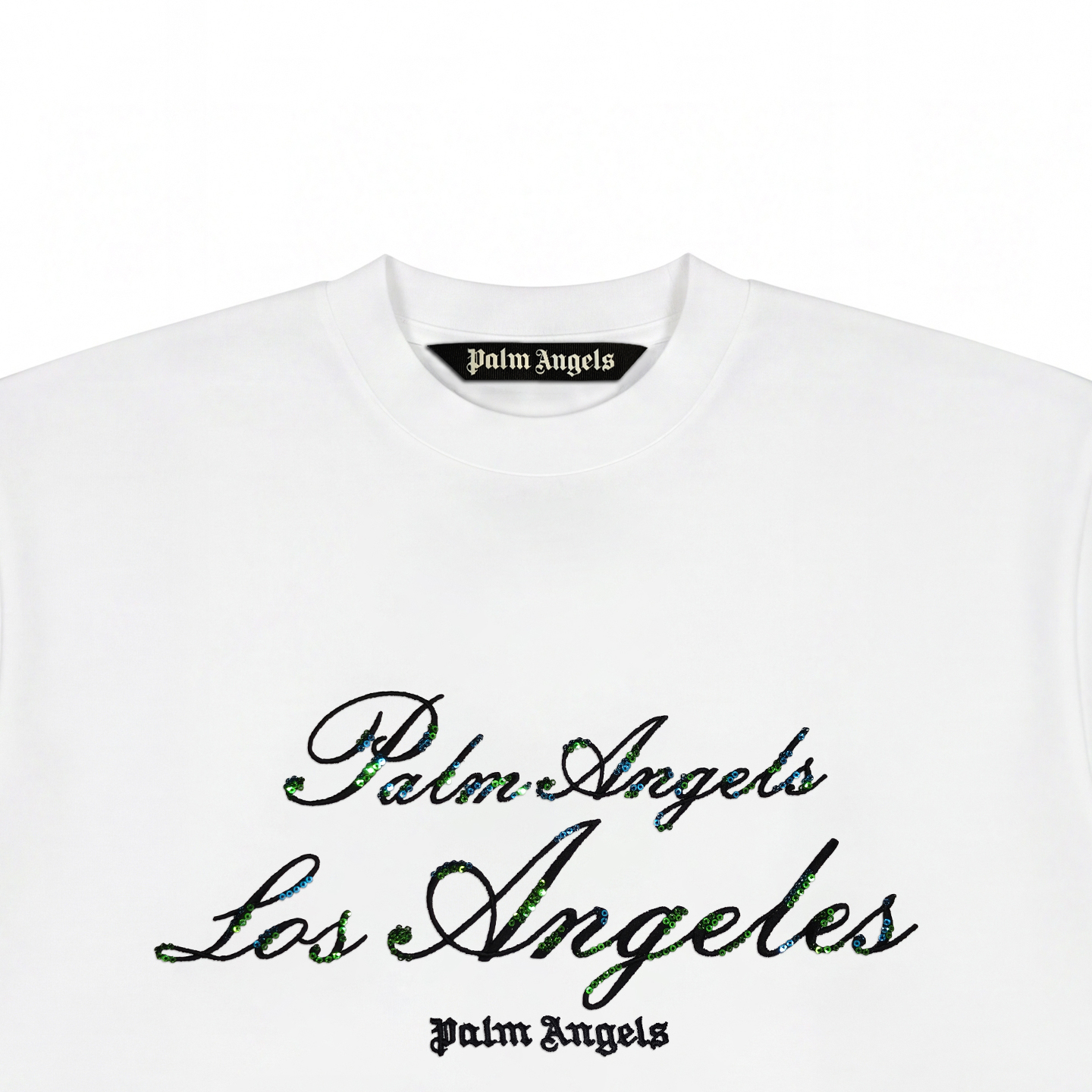 футболка PALM ANGELS SS26 (черная) — фото 11