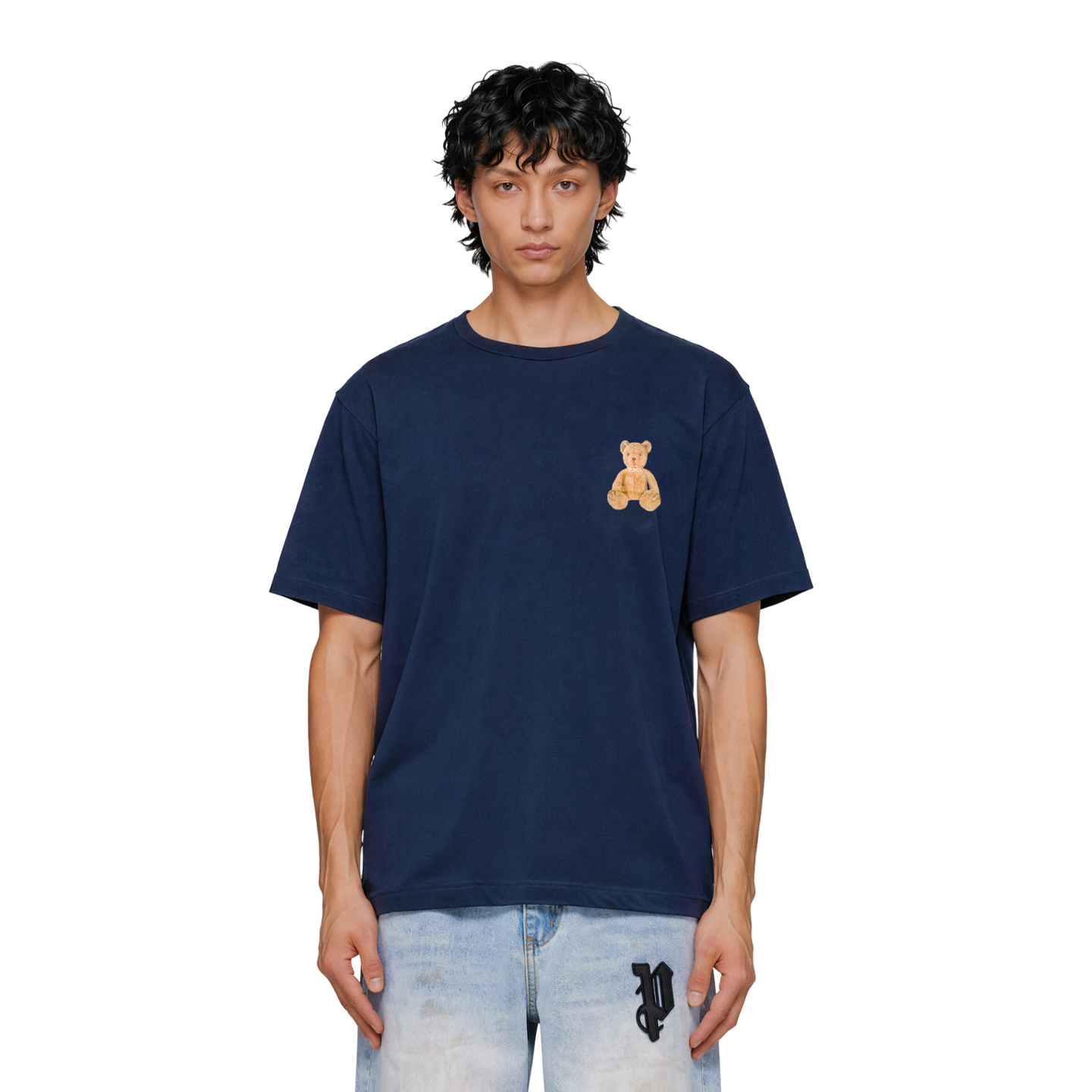 футболка PALM ANGELS SS26 (черный) — фото 9