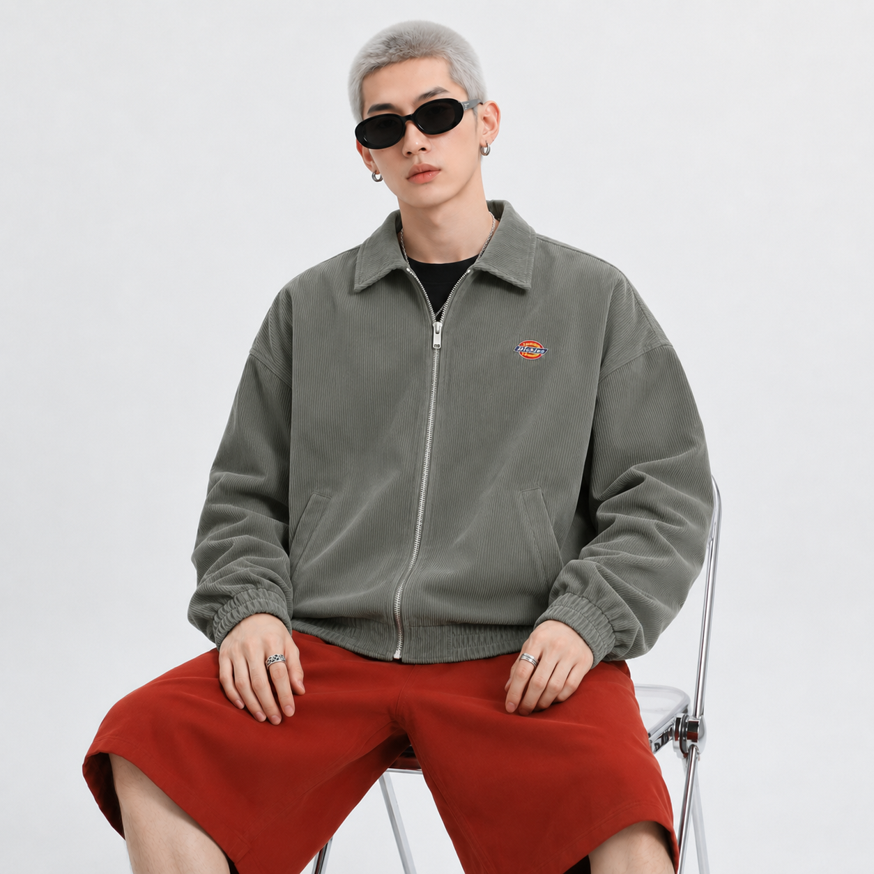 Мужская куртка Dickies (коричневая) — фото 13