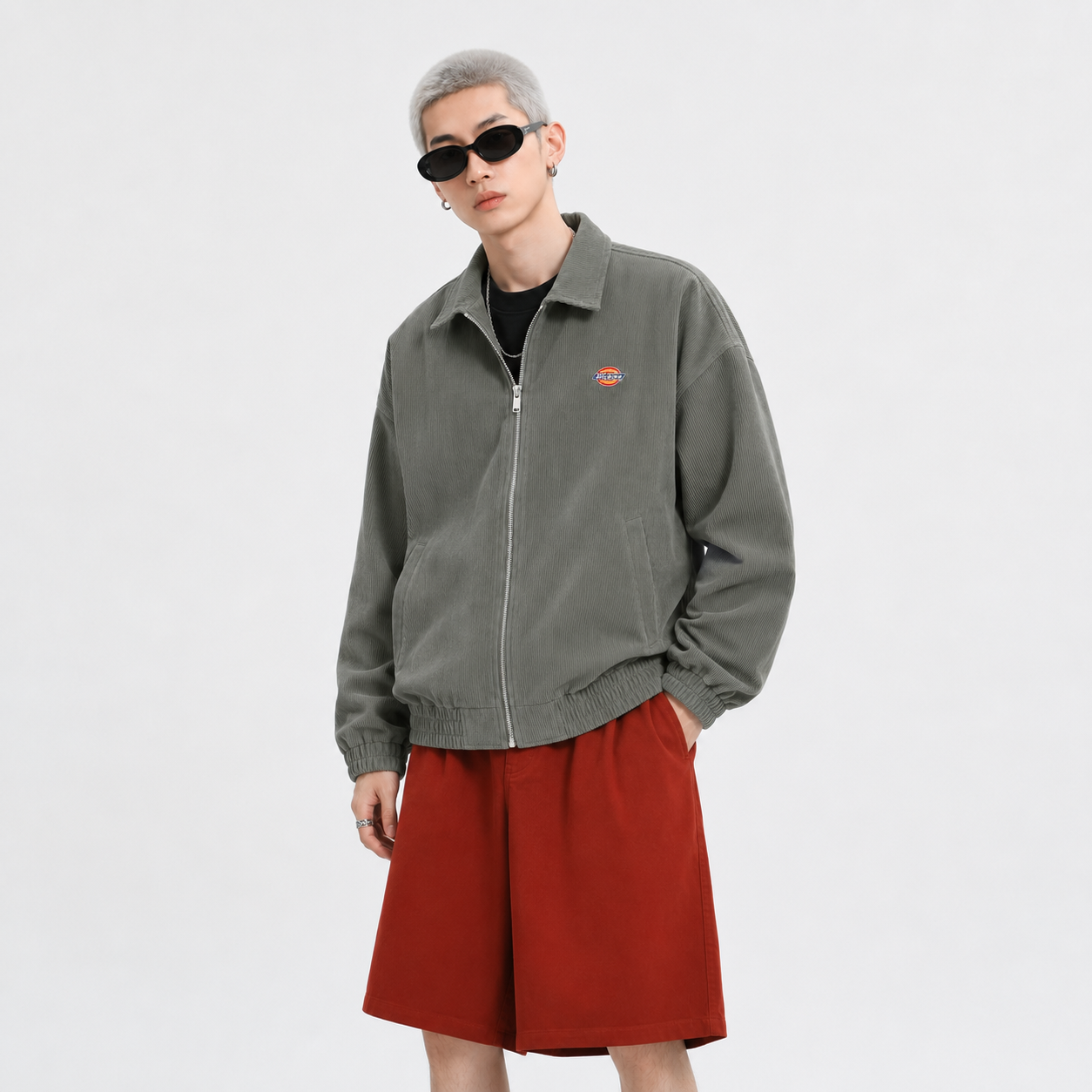 Мужская куртка Dickies (коричневая) — фото 11