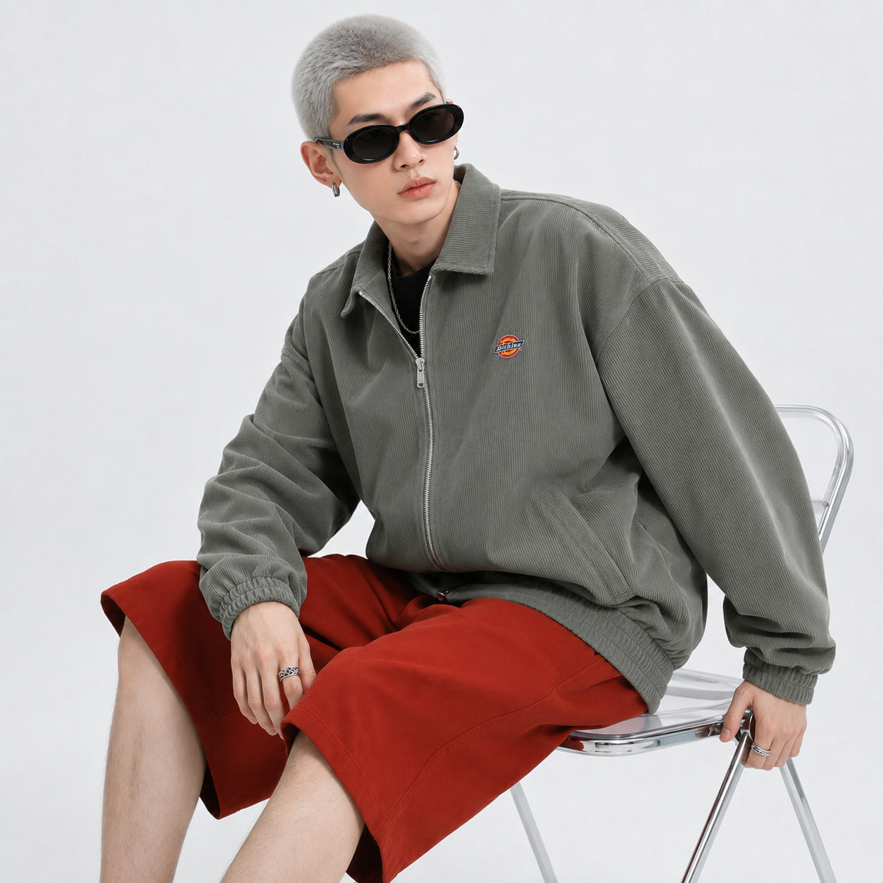 Мужская куртка Dickies (коричневая) — фото 14