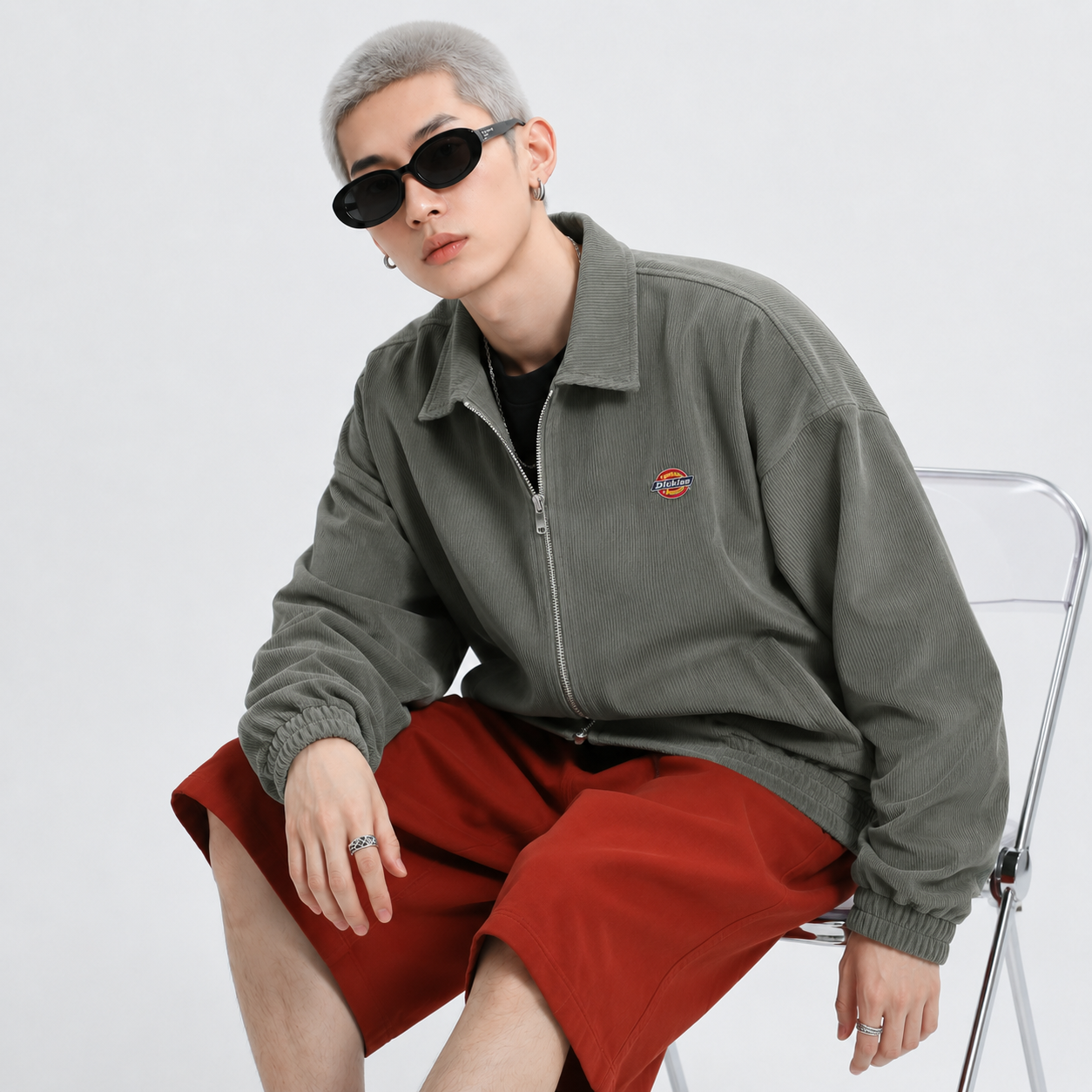 Мужская куртка Dickies (коричневая) — фото 12