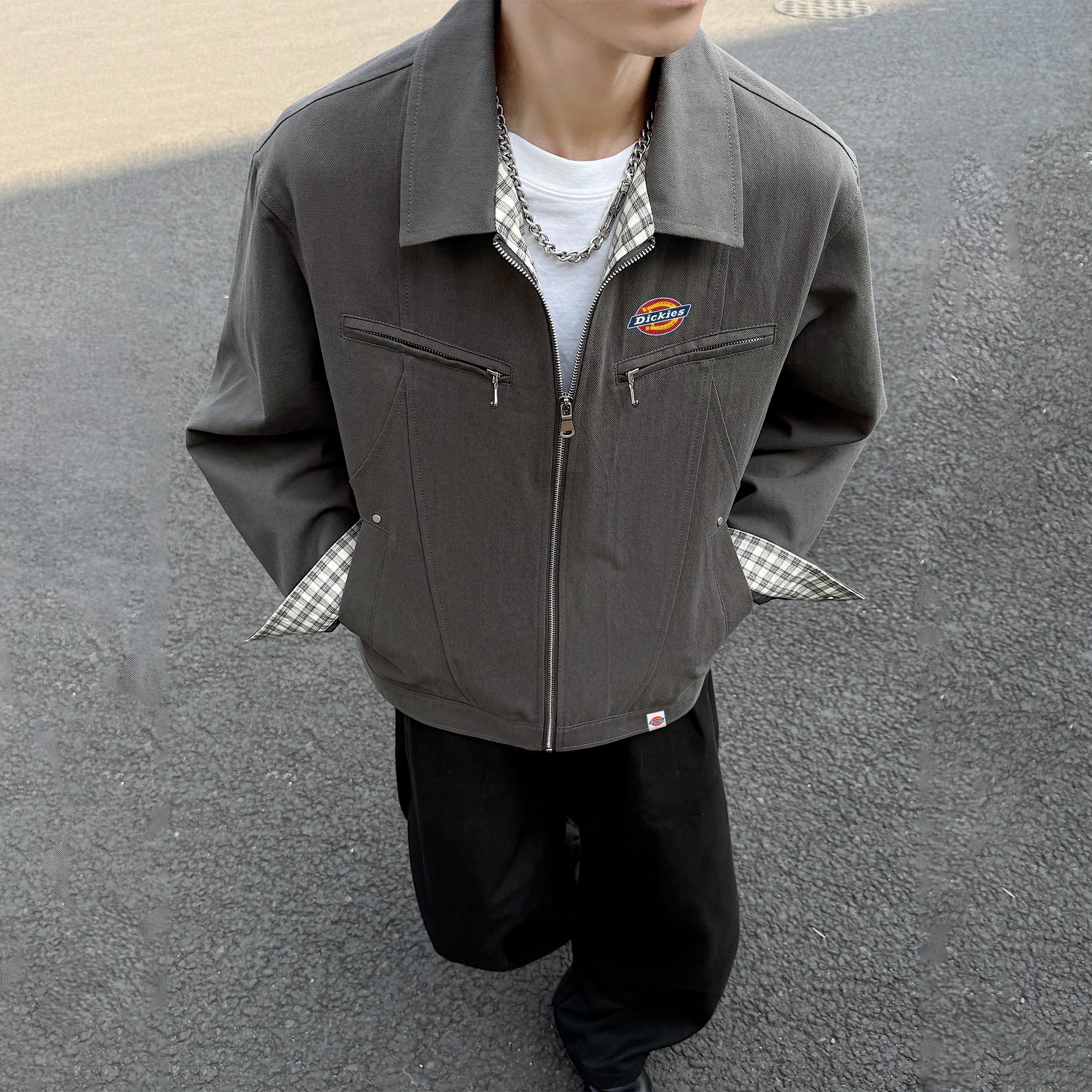 Куртка Dickies (бежевая) — фото 19