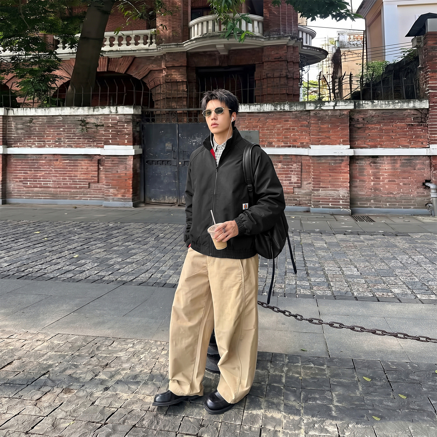 Куртка Dickies oversize (черная) — фото 10