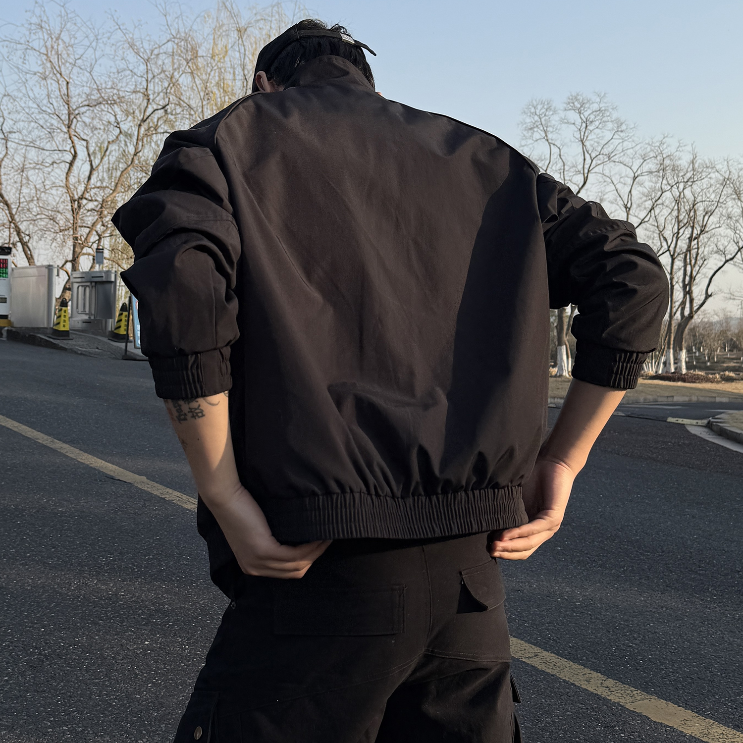 Куртка Dickies oversize (черная) — фото 6