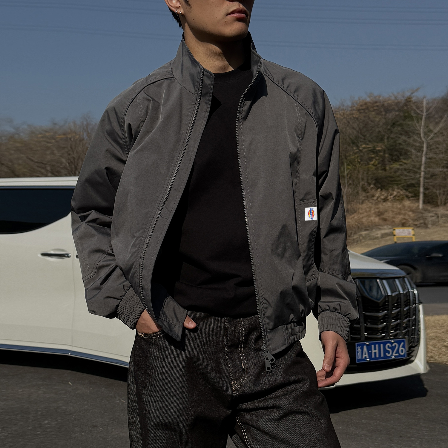 Куртка Dickies oversize (черная) — фото 42