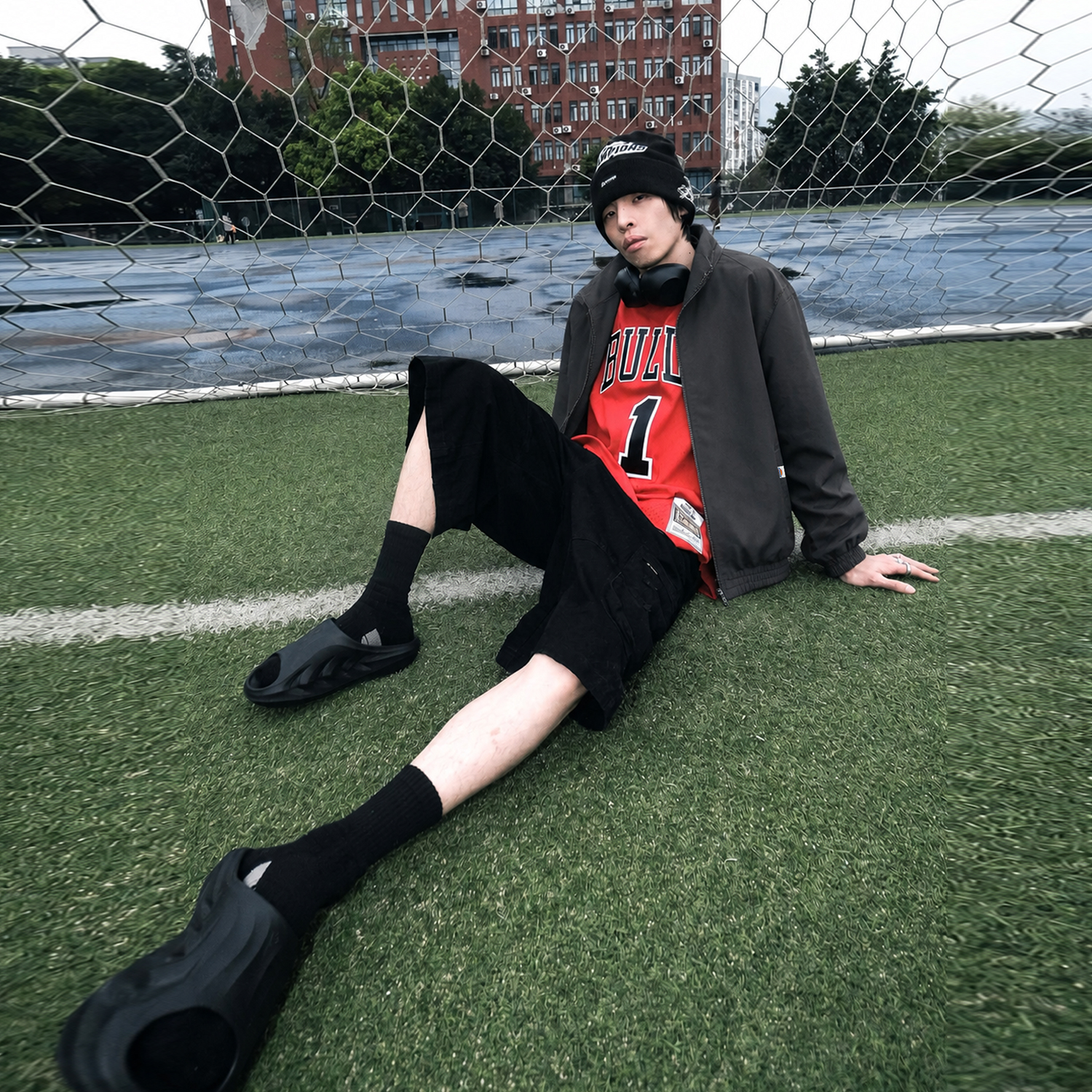 Куртка Dickies oversize (черная) — фото 4