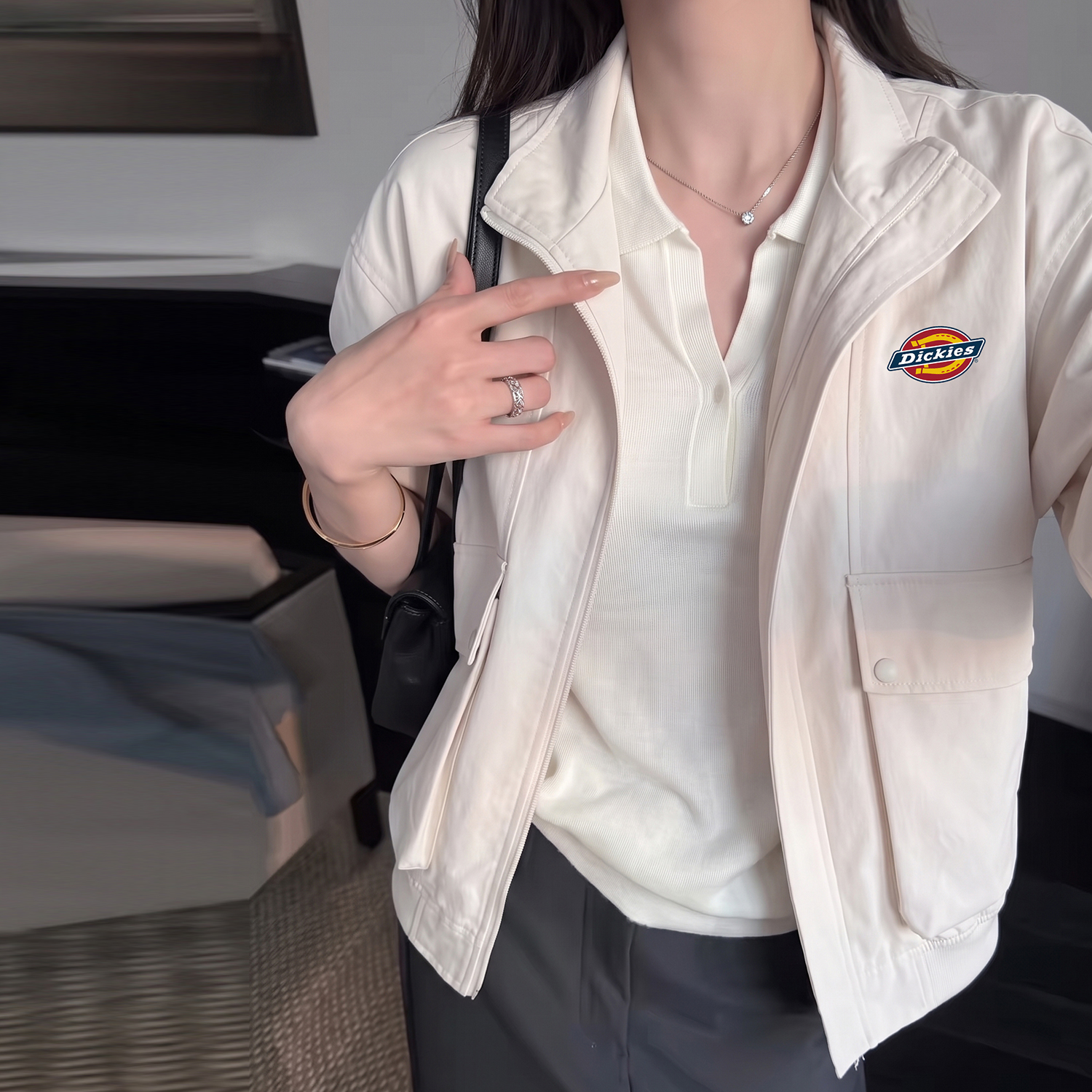 Куртка Dickies (черная) — фото 23