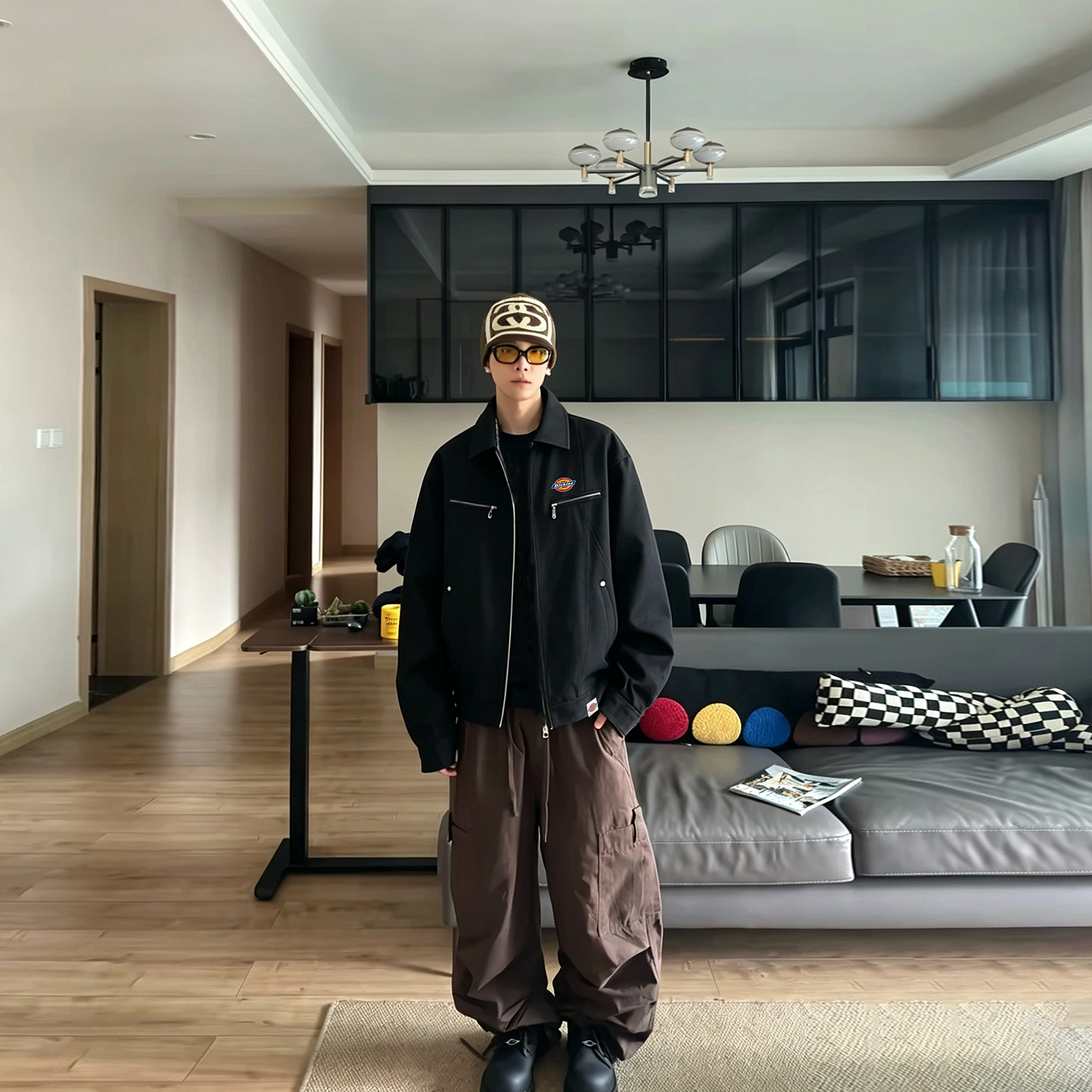 Куртка Dickies (бежевая) — фото 5