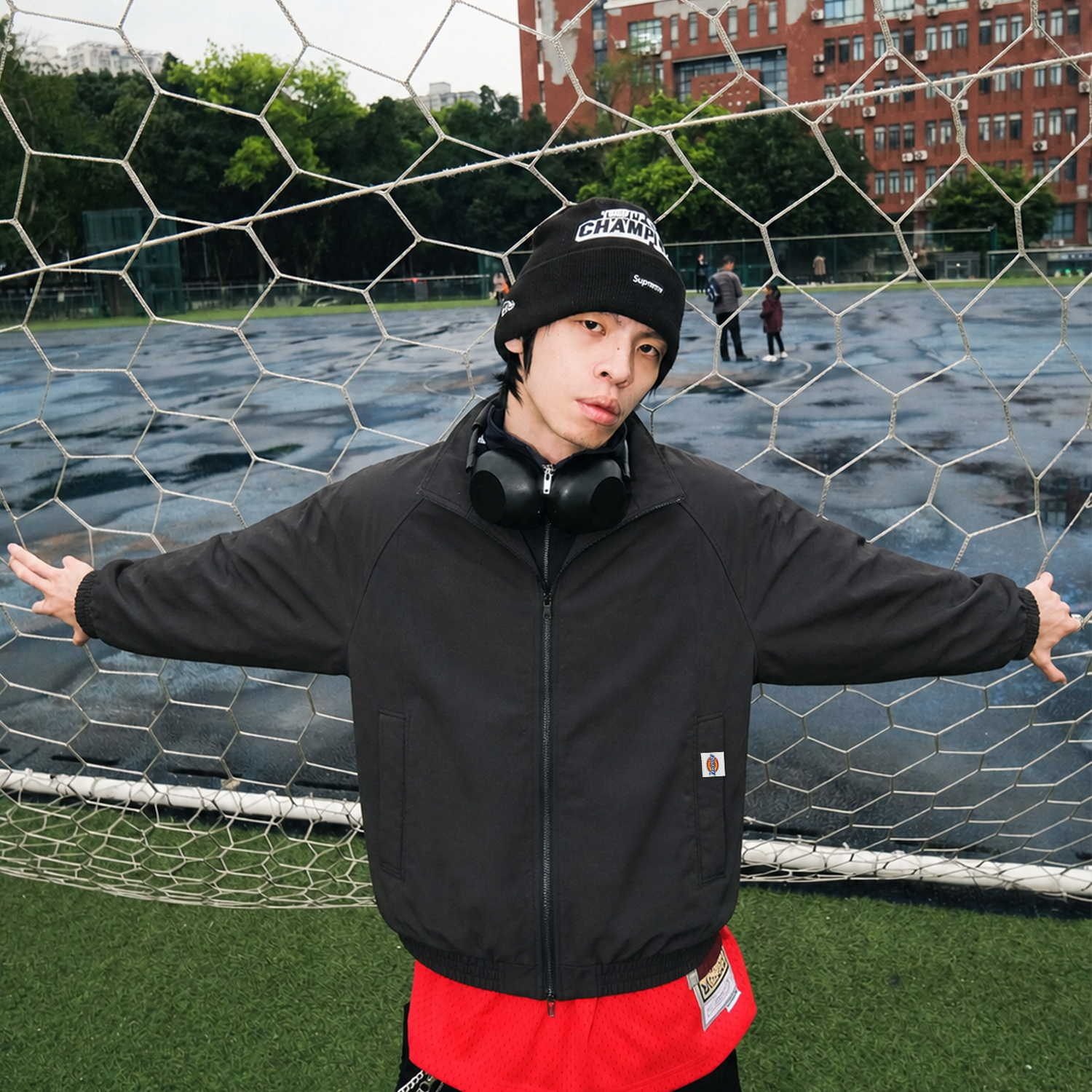 Куртка Dickies oversize (черная) — фото 3