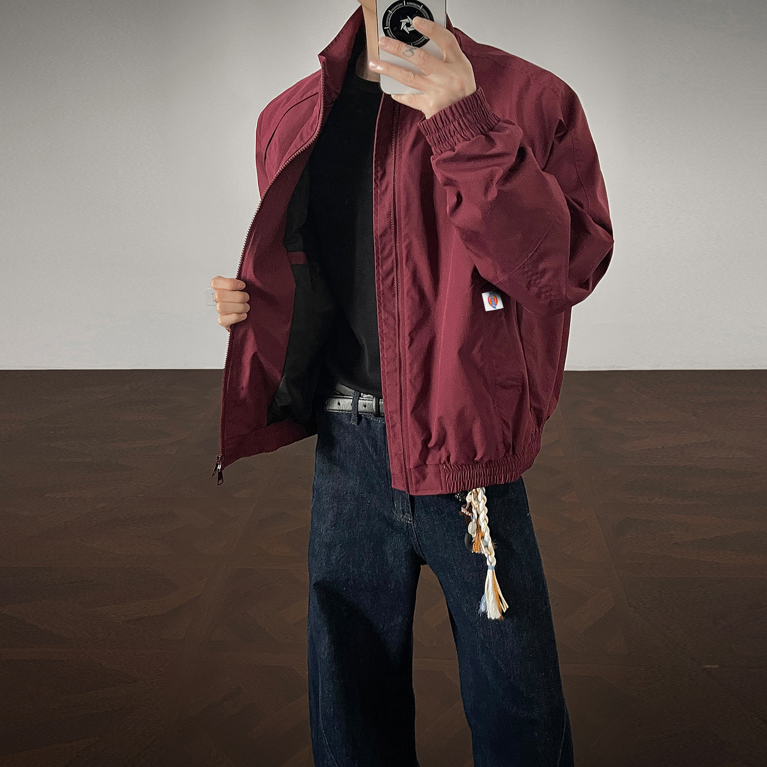 Куртка Dickies oversize (черная) — фото 30