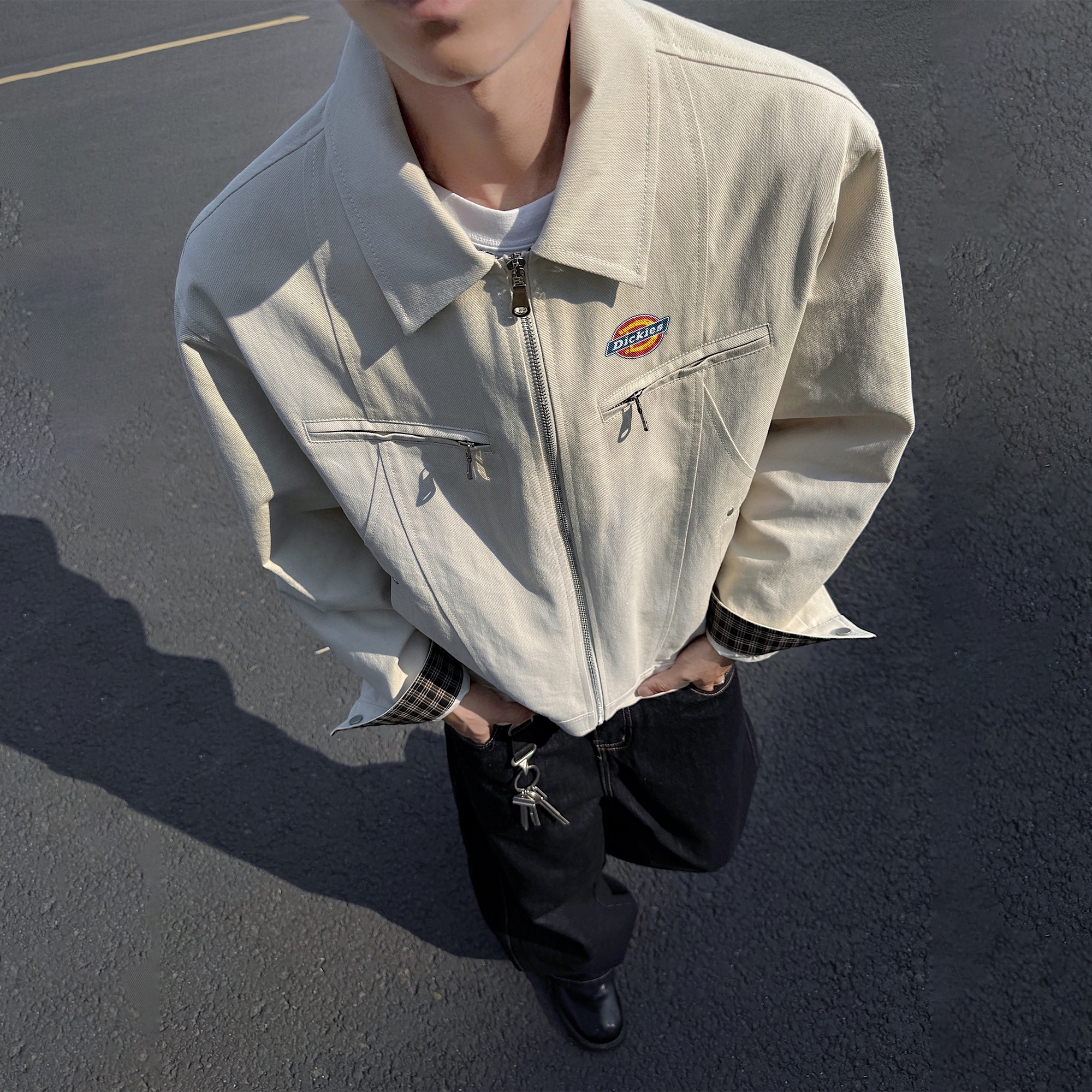Куртка Dickies (бежевая) — фото 26