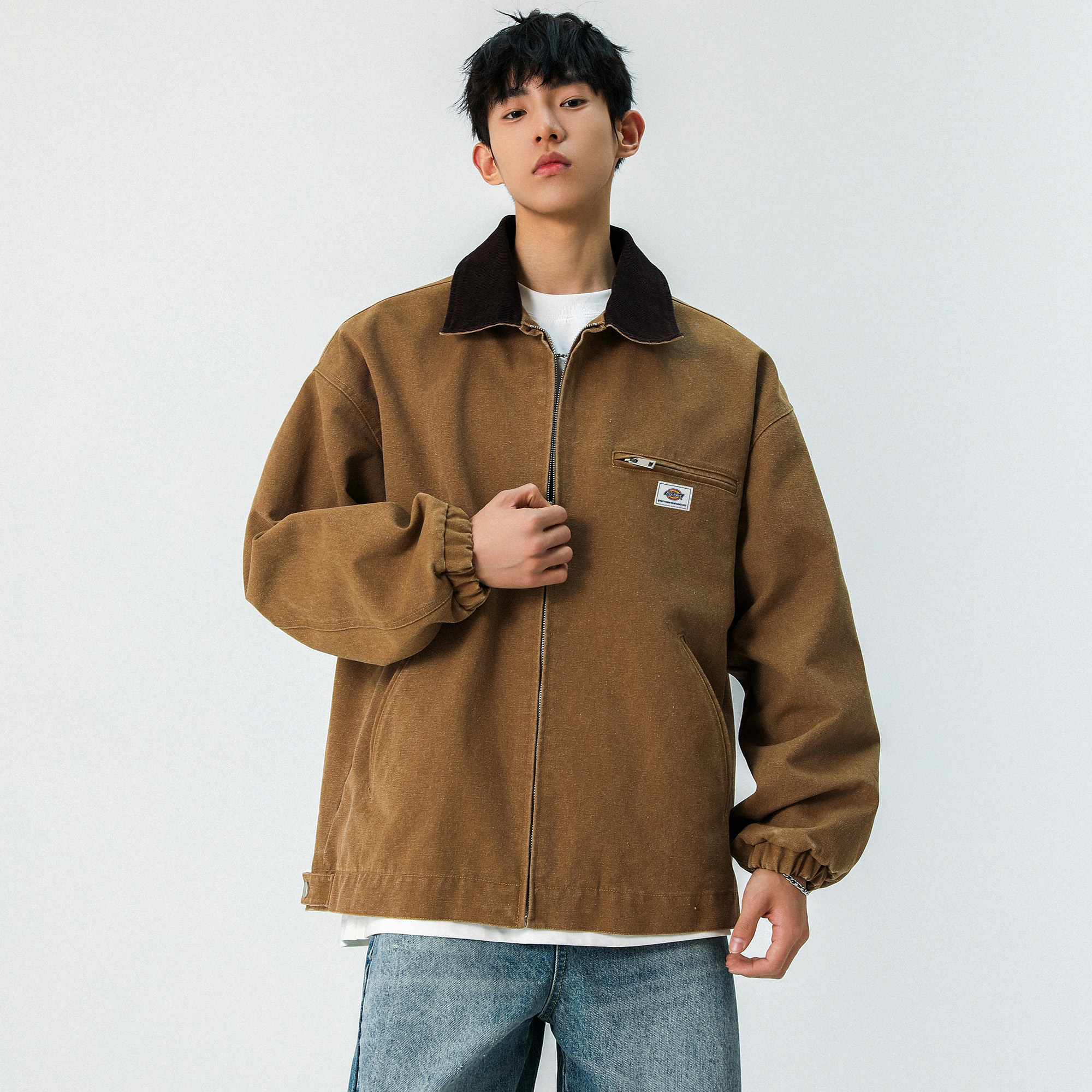 Куртка Dickies (коричневая) — фото 3