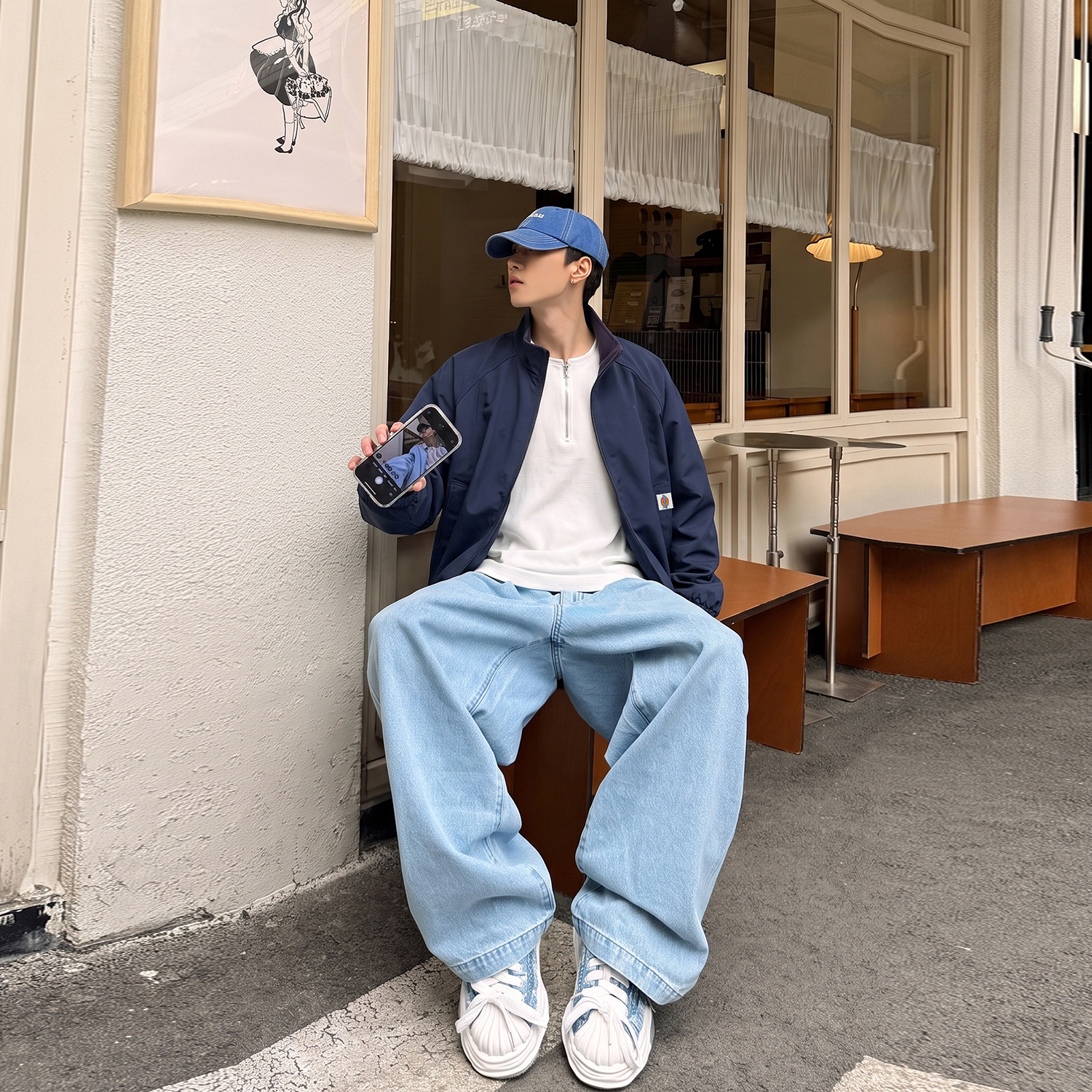 Куртка Dickies oversize (черная) — фото 22