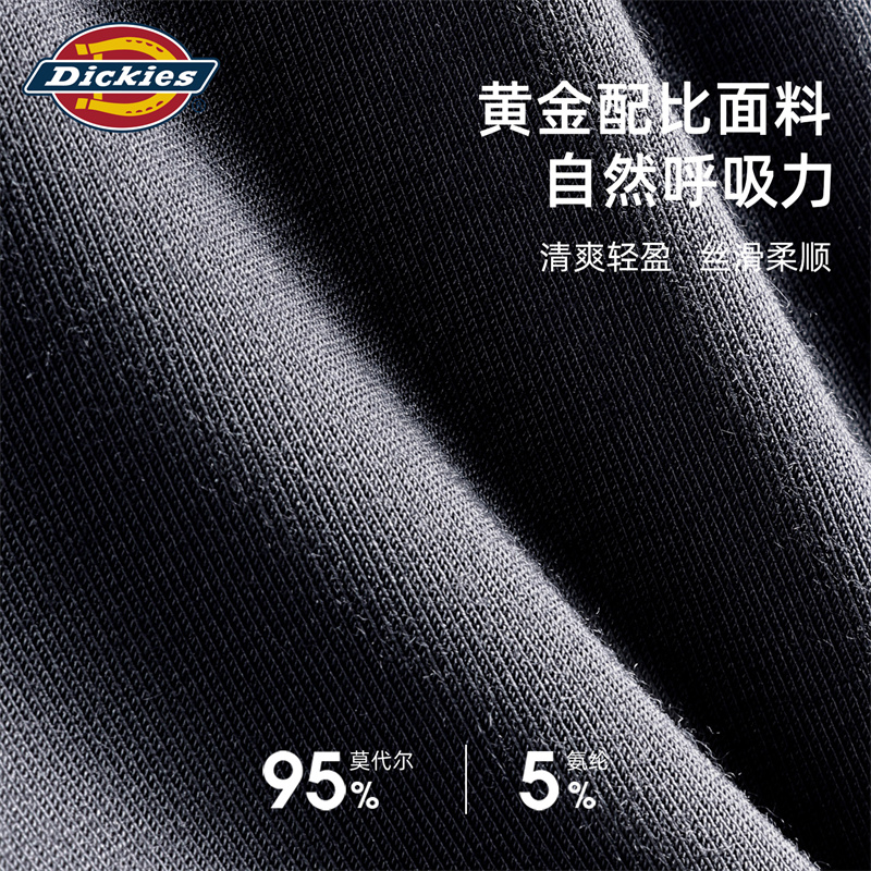 Мужские трусы Dickies 7AU (черные) — фото 10