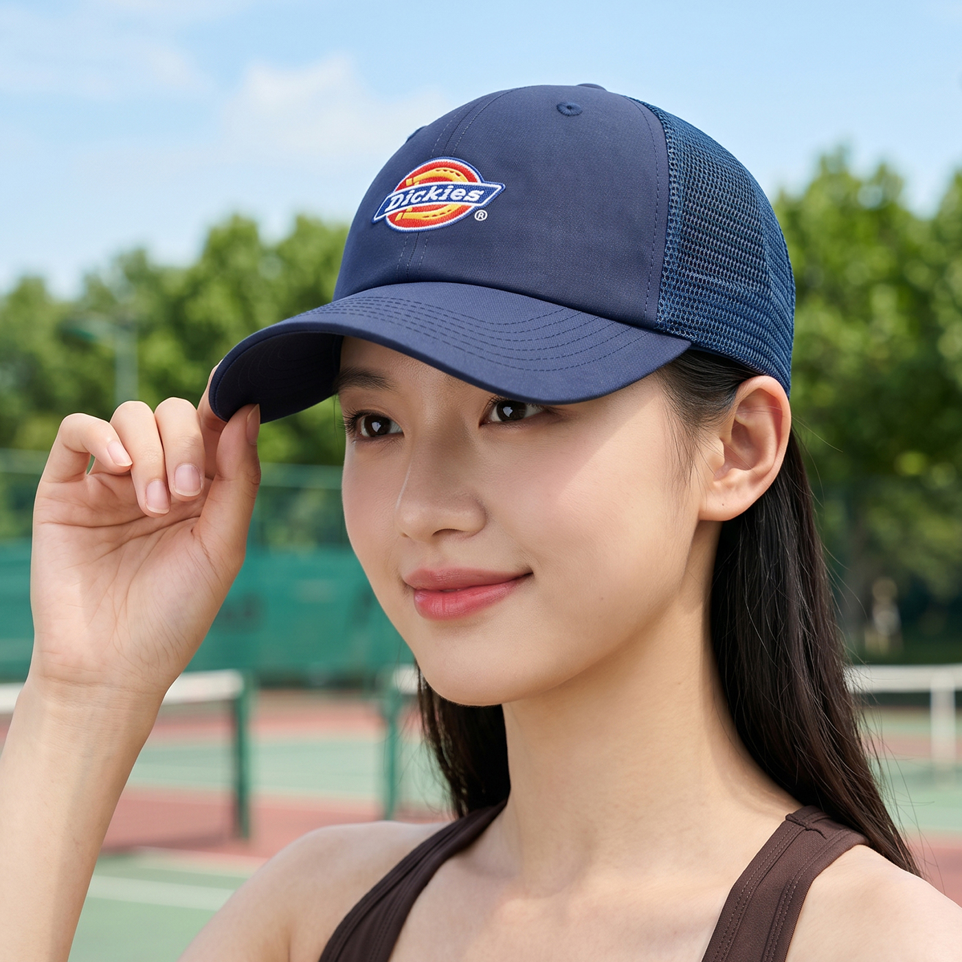 Кепка Dickies (черная) — фото 15