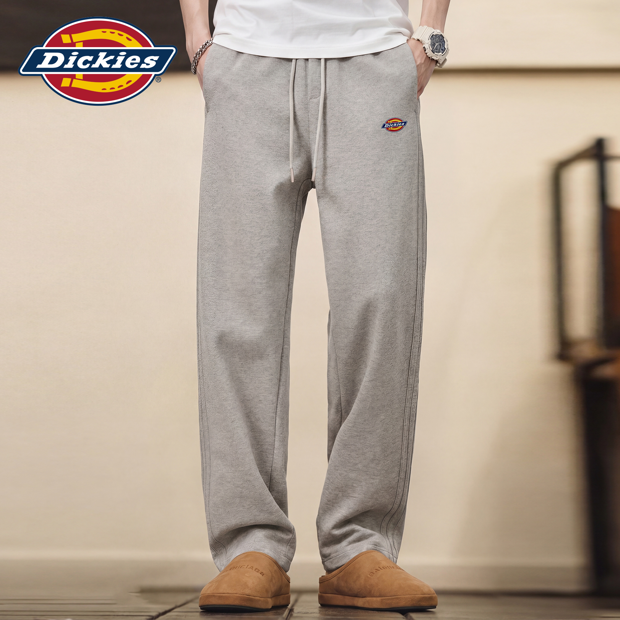 Штаны Dickies (светло-серые) — фото 5