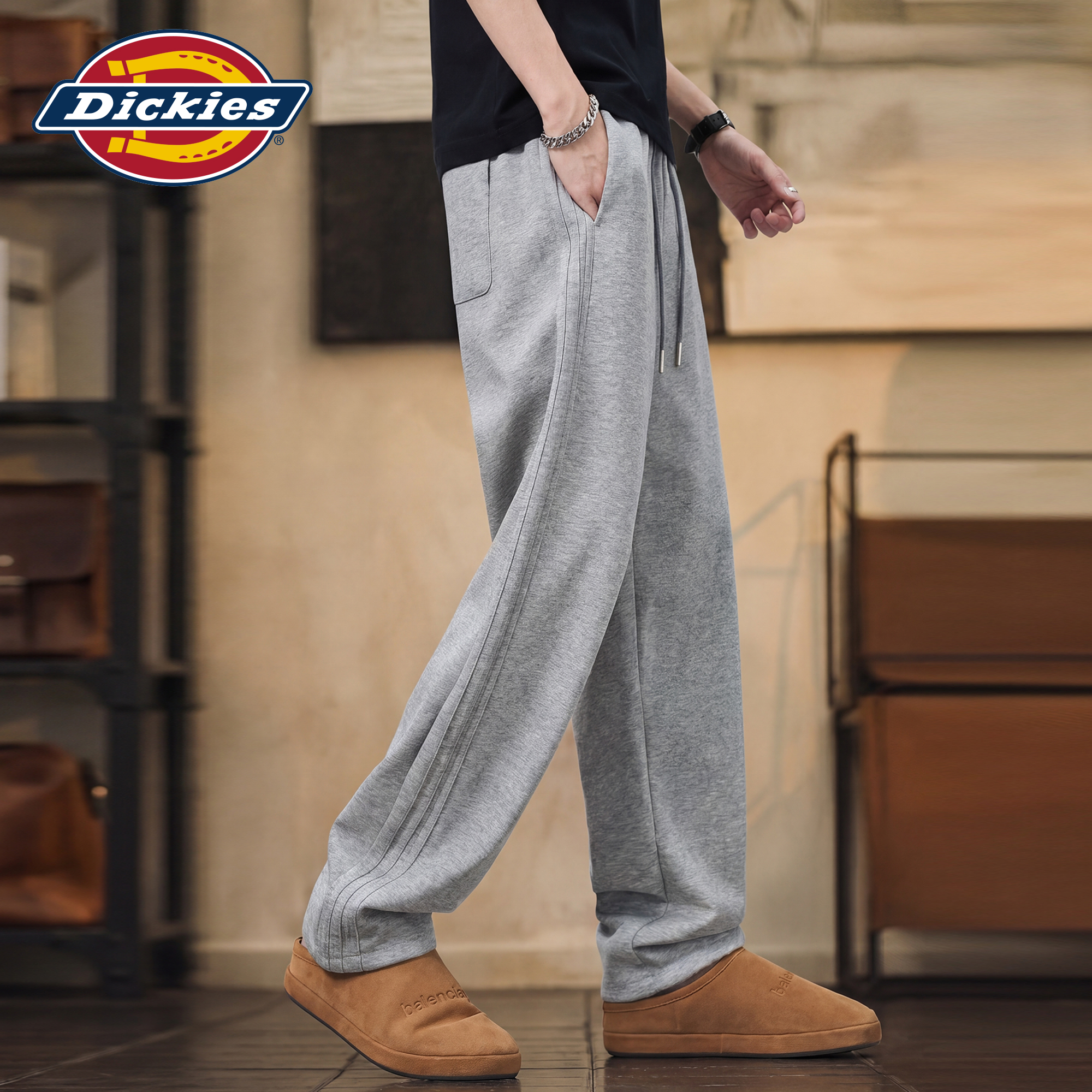 Штаны Dickies (светло-серые) — фото 13