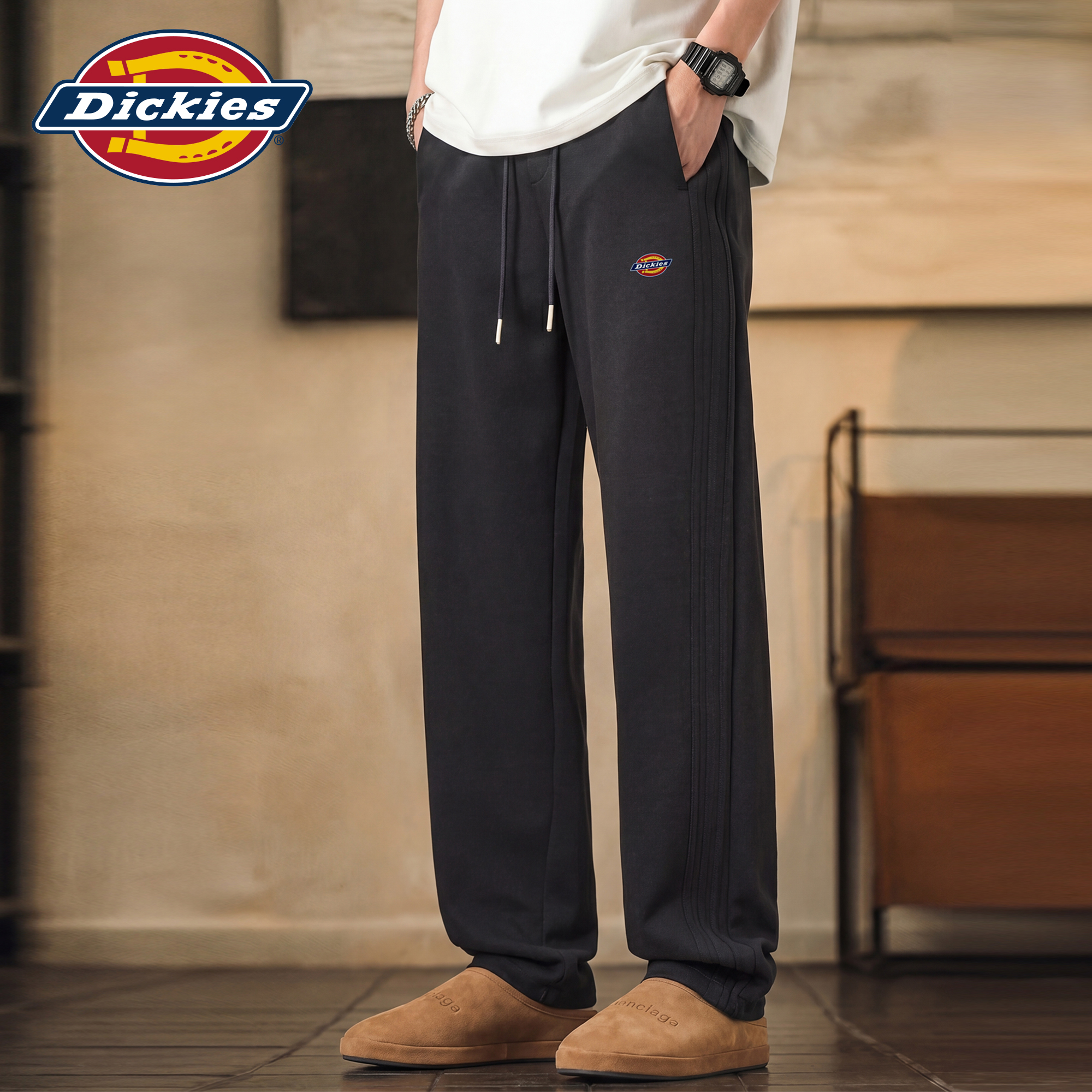 Штаны Dickies (светло-серые) — фото 17