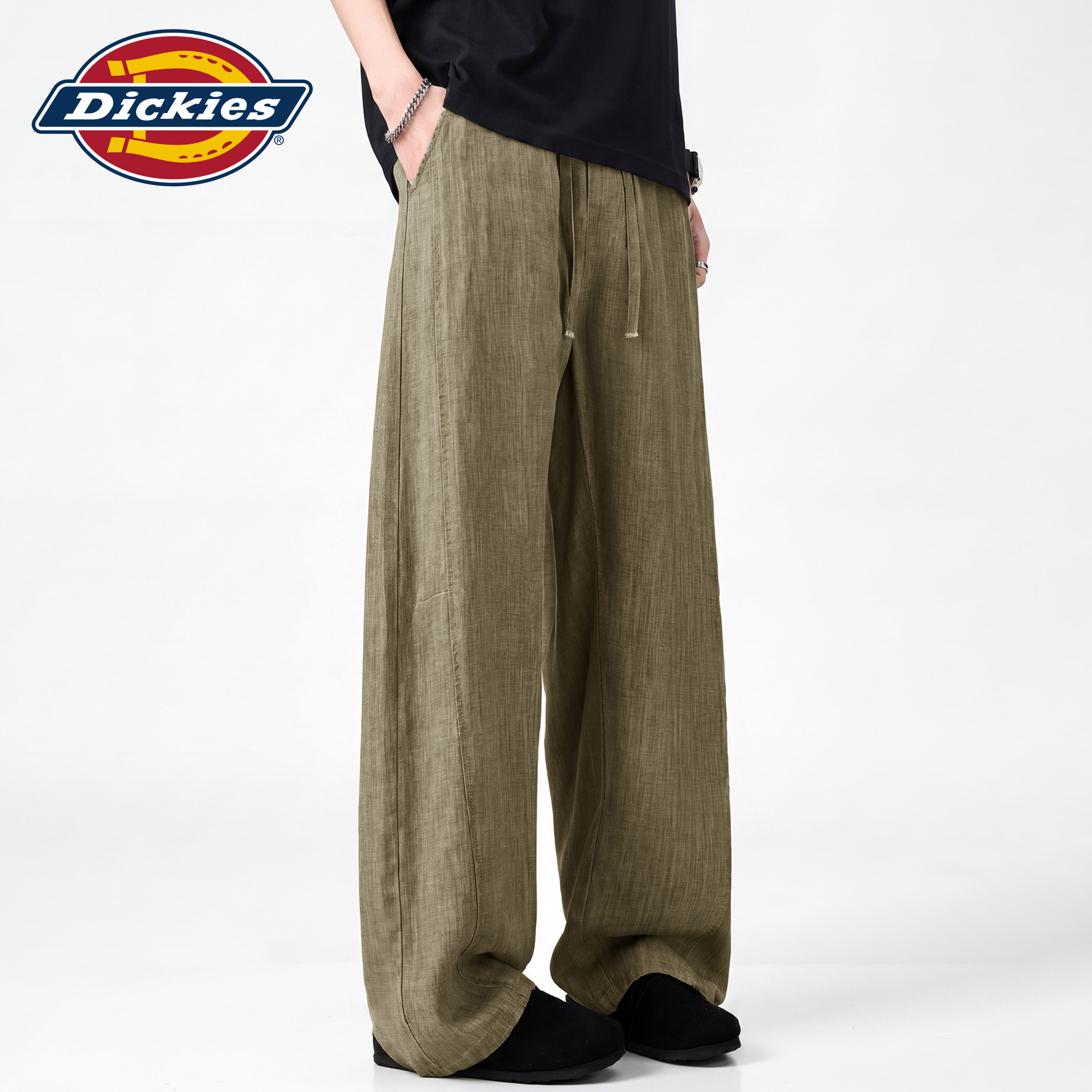 штаны Dickies (зеленый) — фото 9
