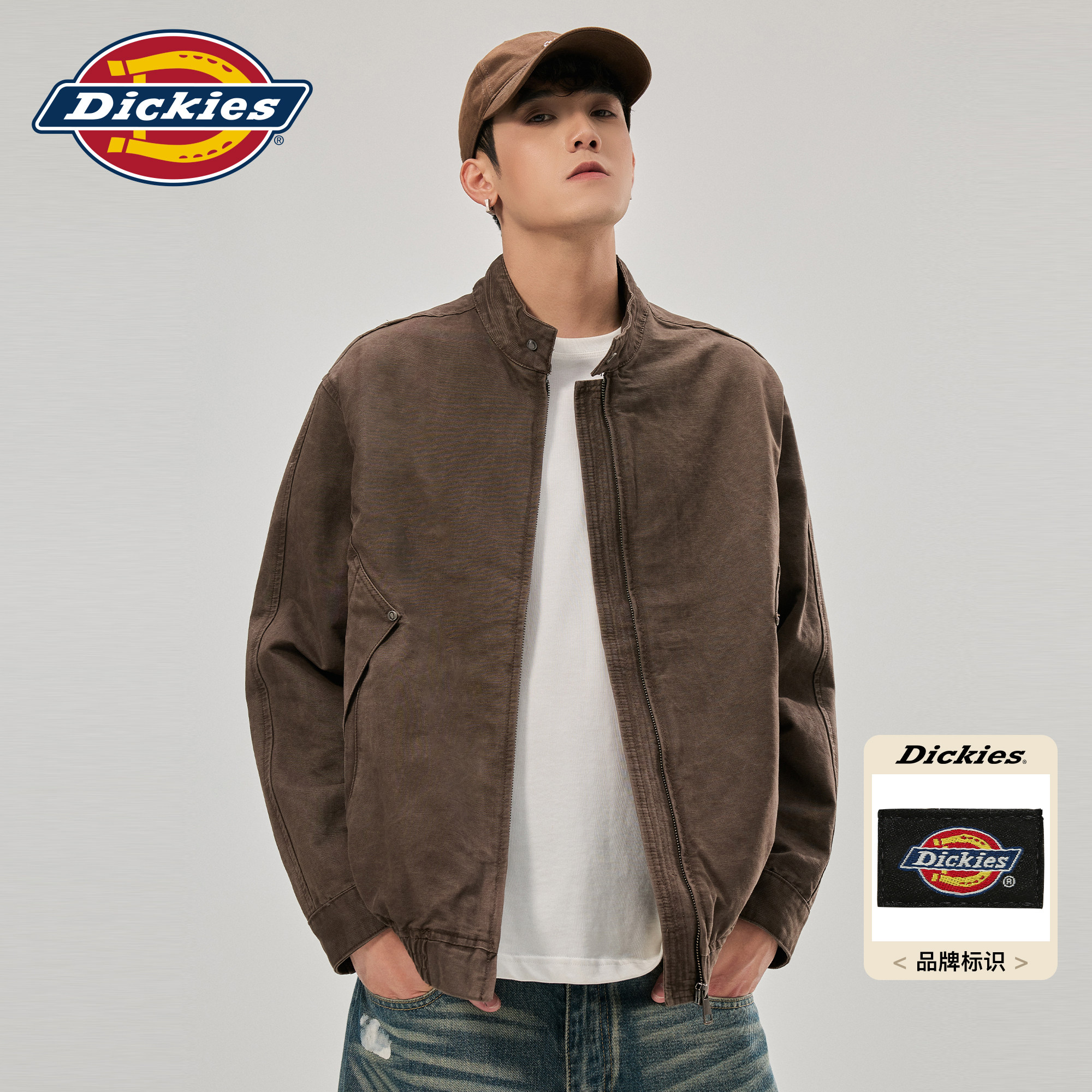Куртка Dickies к (коричневый) — фото 3
