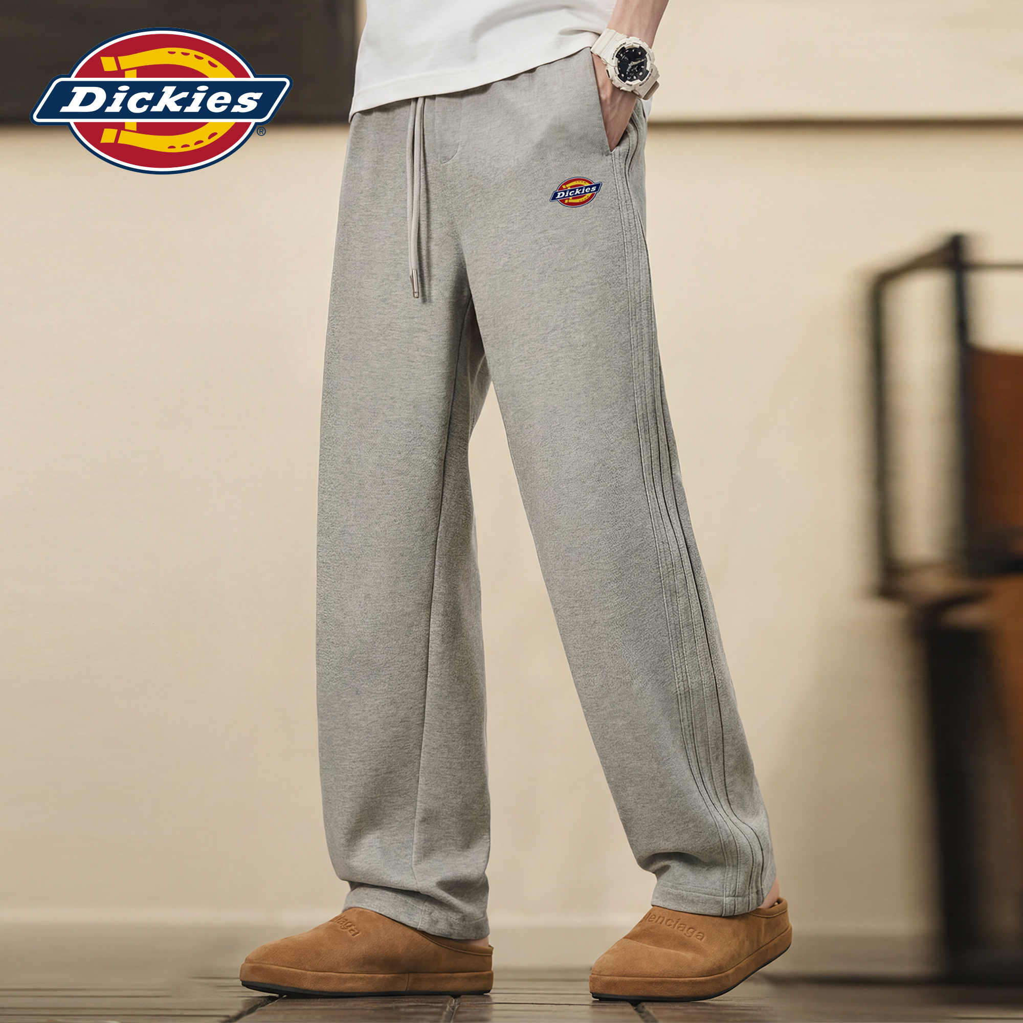 Штаны Dickies (светло-серые) — фото 3