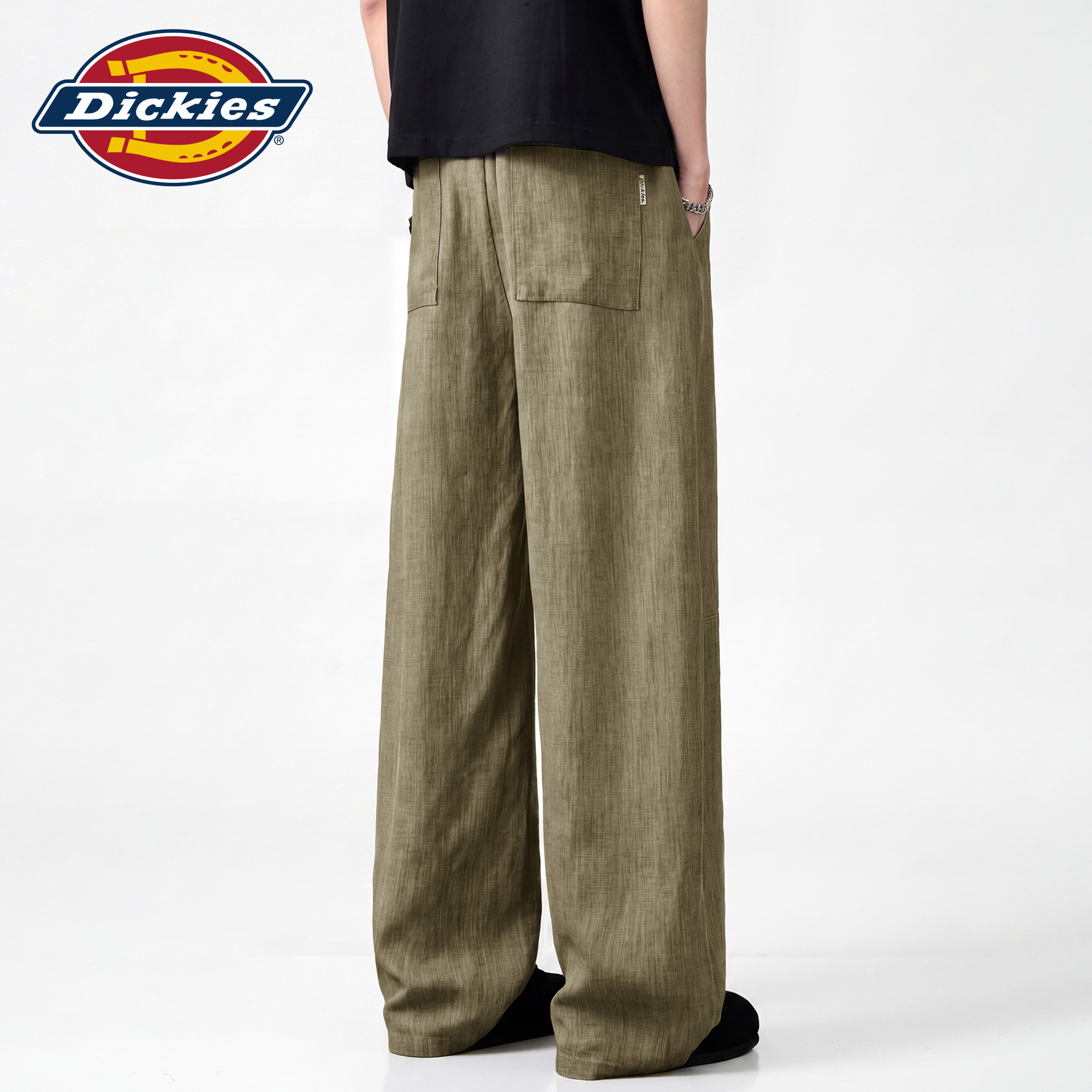 штаны Dickies (зеленый) — фото 10