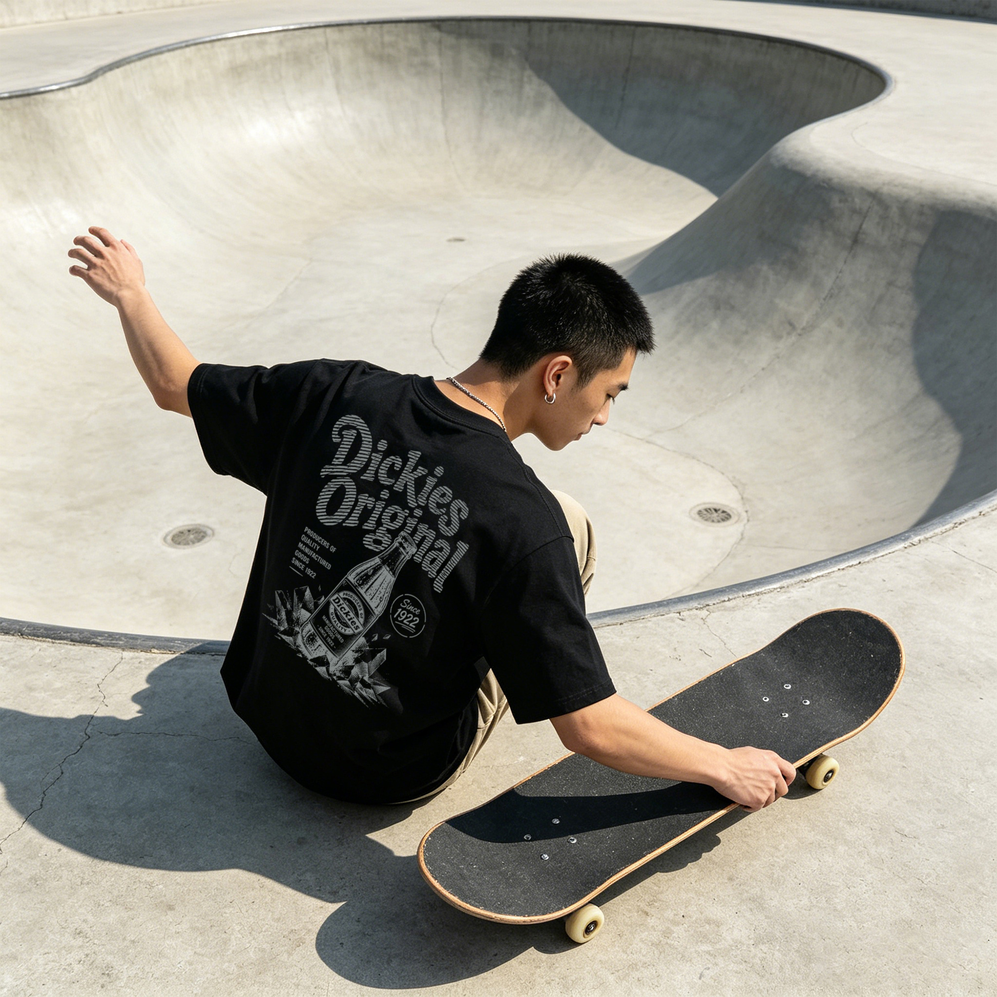 Футболка Dickies 280cleanfit T (белая) — фото 3