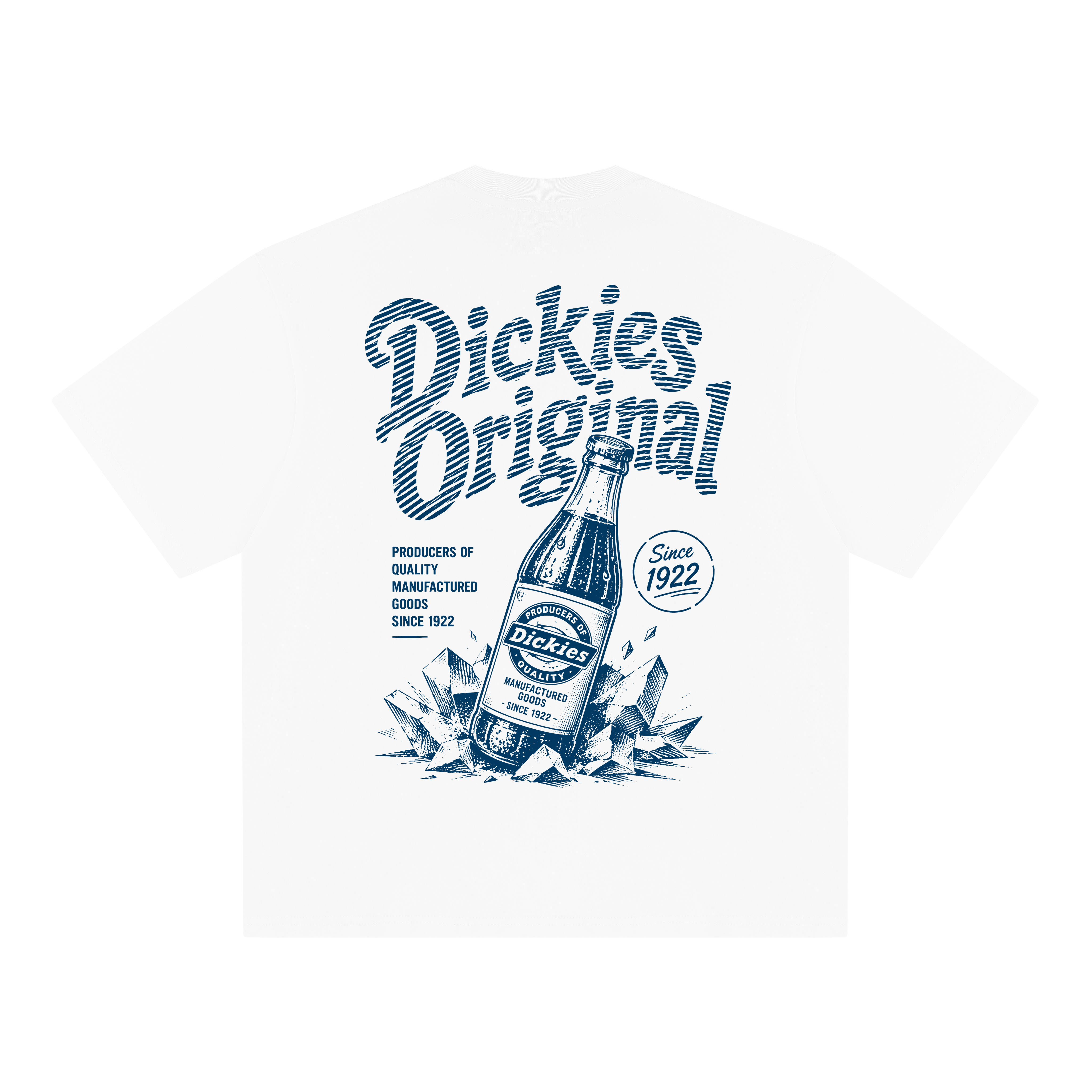 Футболка Dickies 280cleanfit T (белая) — фото 9