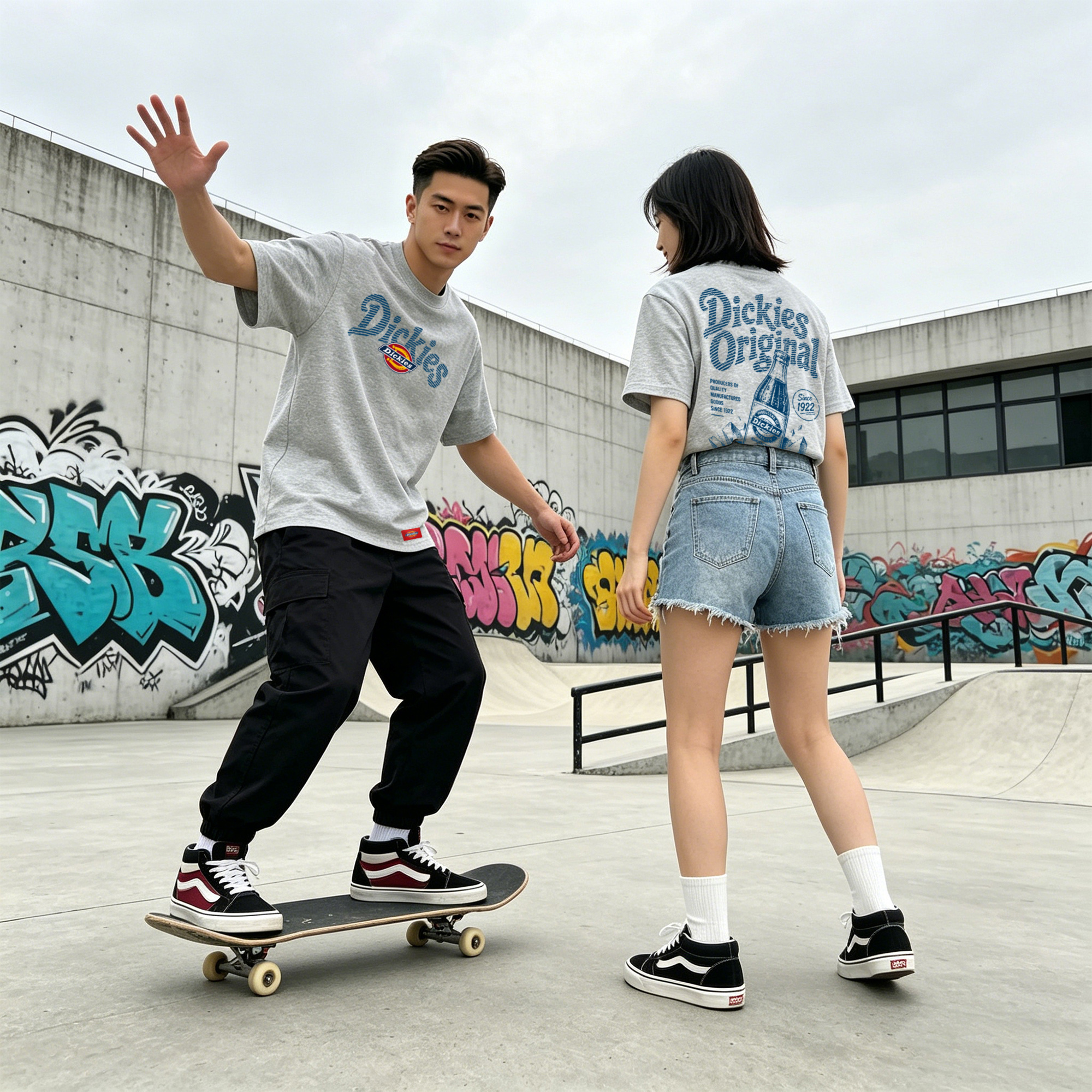 Футболка Dickies 280cleanfit T (белая) — фото 20