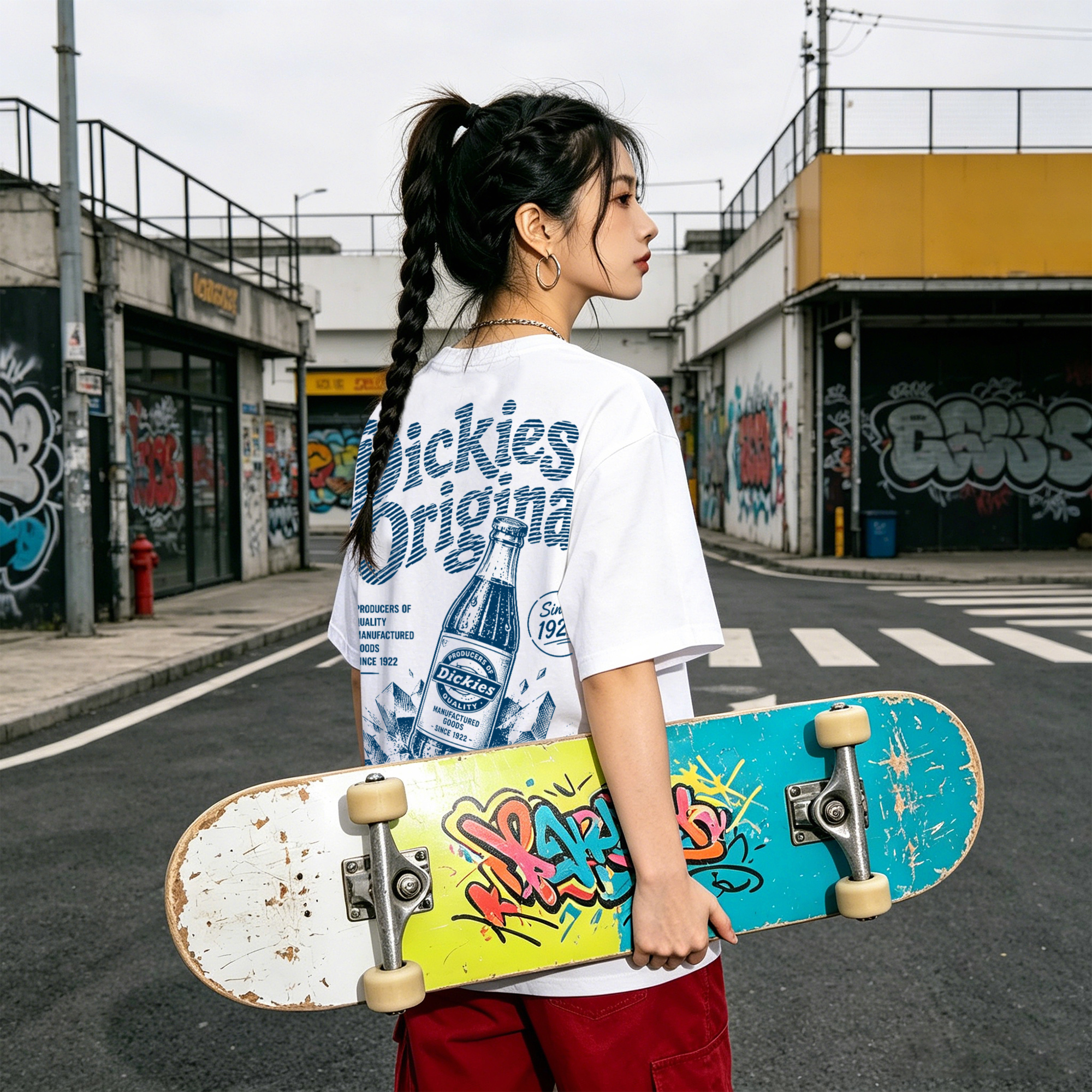 Футболка Dickies 280cleanfit T (белая) — фото 10