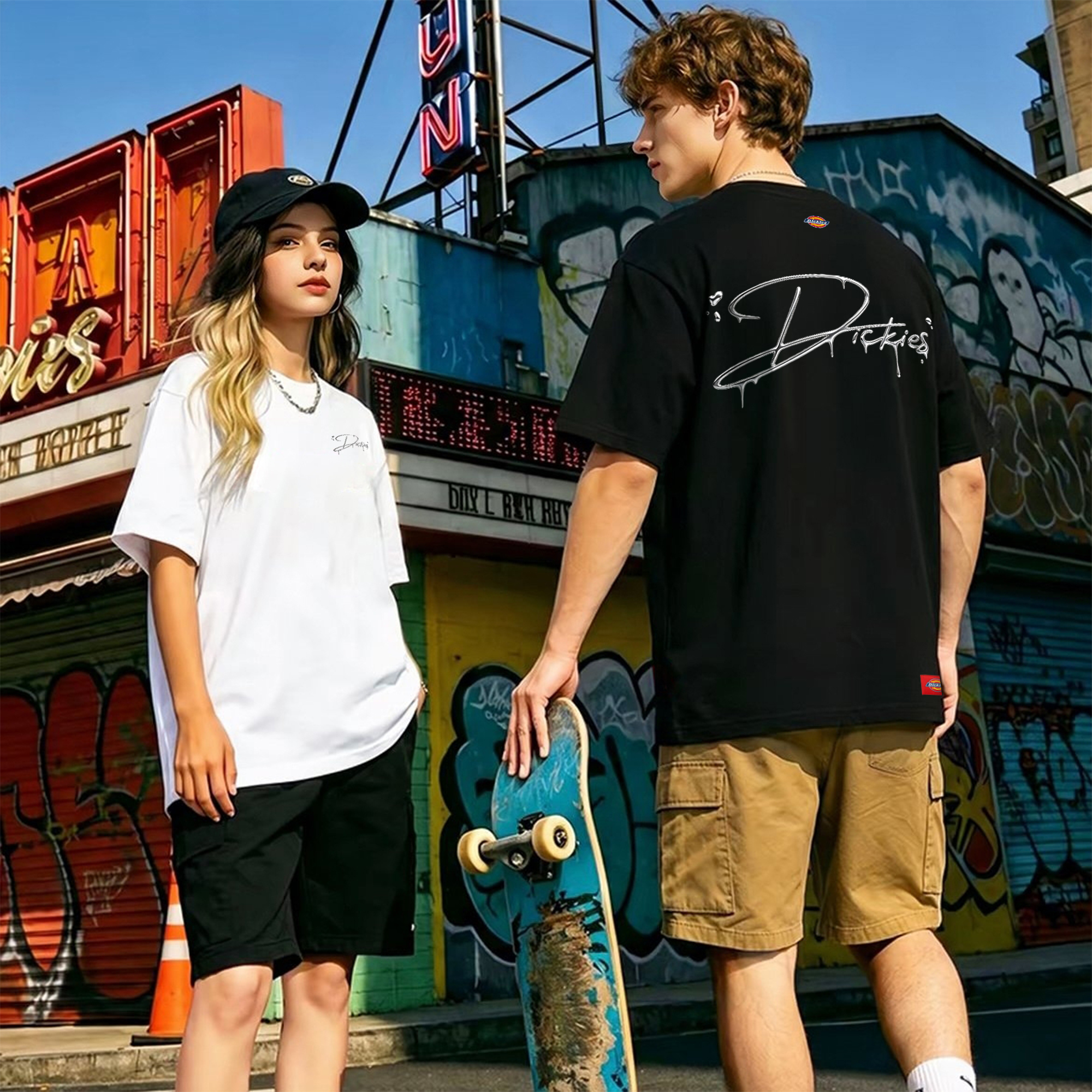 Футболка Dickies (серая) — фото 31