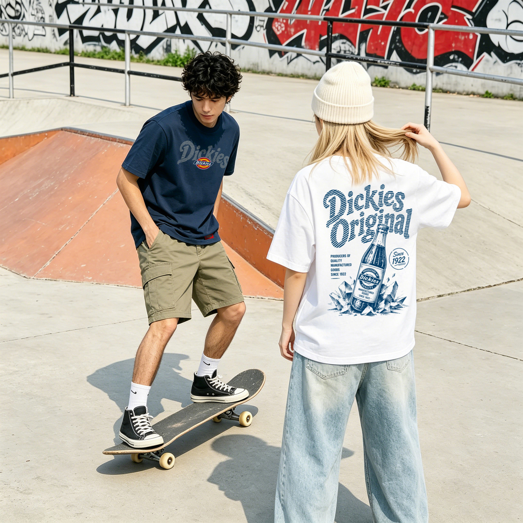 Футболка Dickies 280cleanfit T (белая) — фото 12