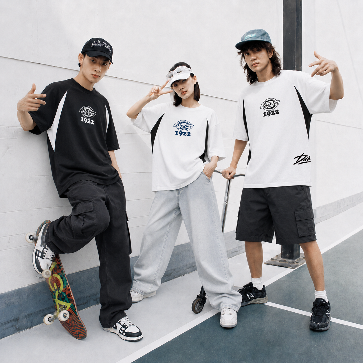 Футболка Dickies DKU262NKTMV2-AY9 (бежевая) — фото 15