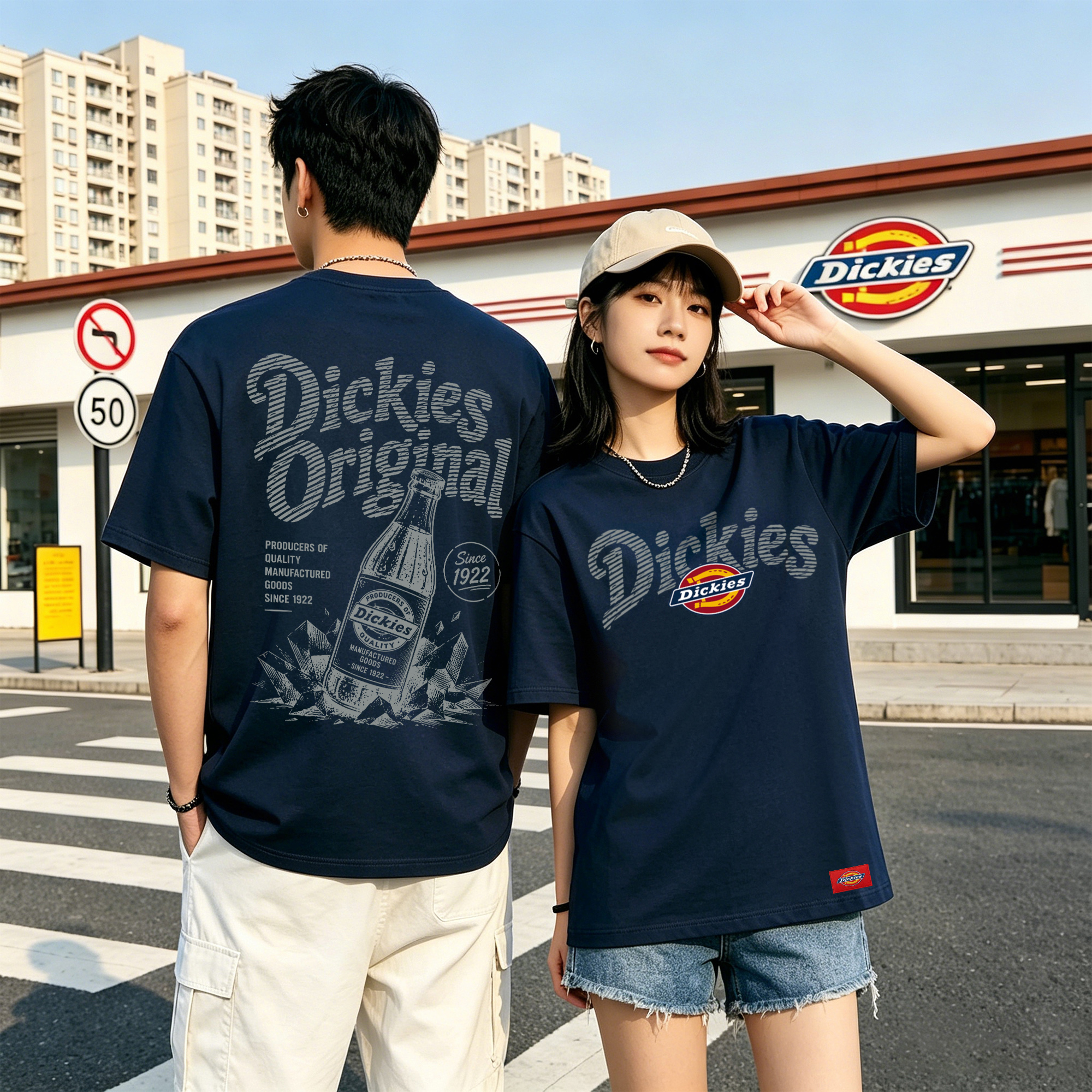 Футболка Dickies 280cleanfit T (белая) — фото 17