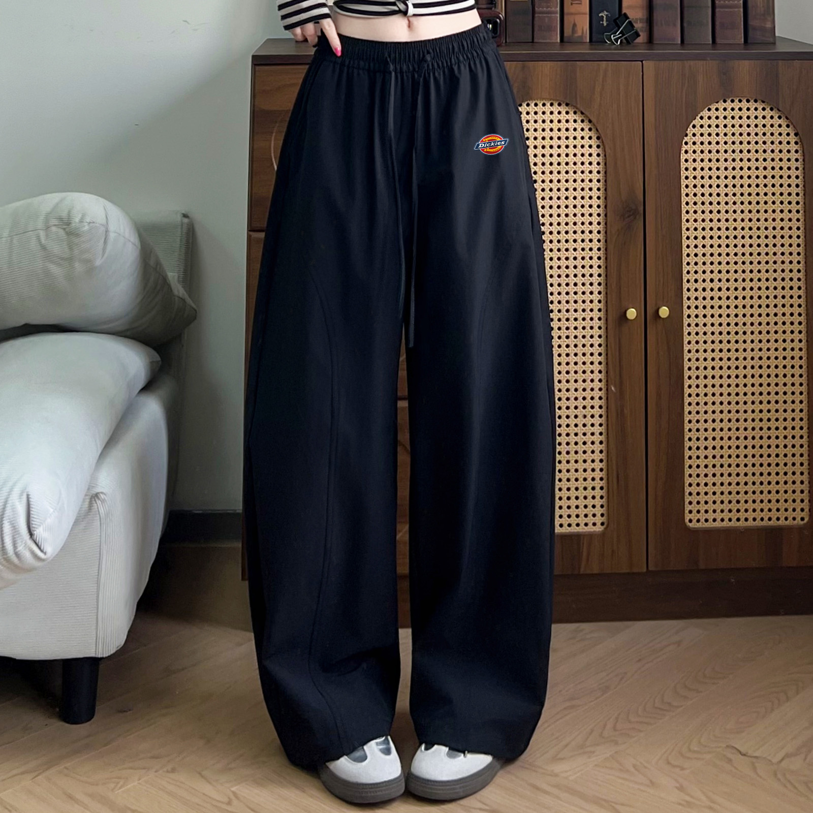 Женские брюки Dickies cleanfitLOGO (зеленые) — фото 5