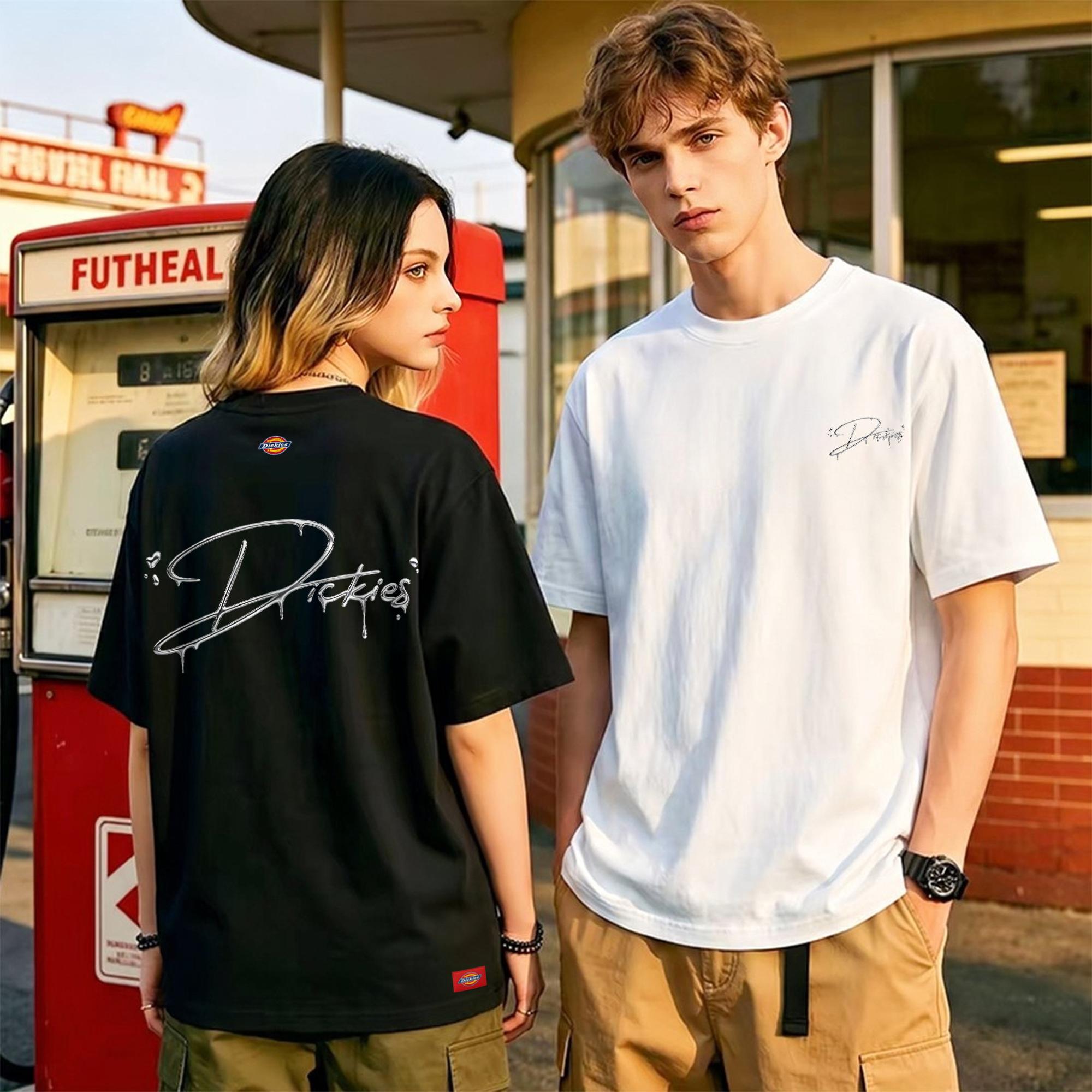 Футболка Dickies (серая) — фото 3