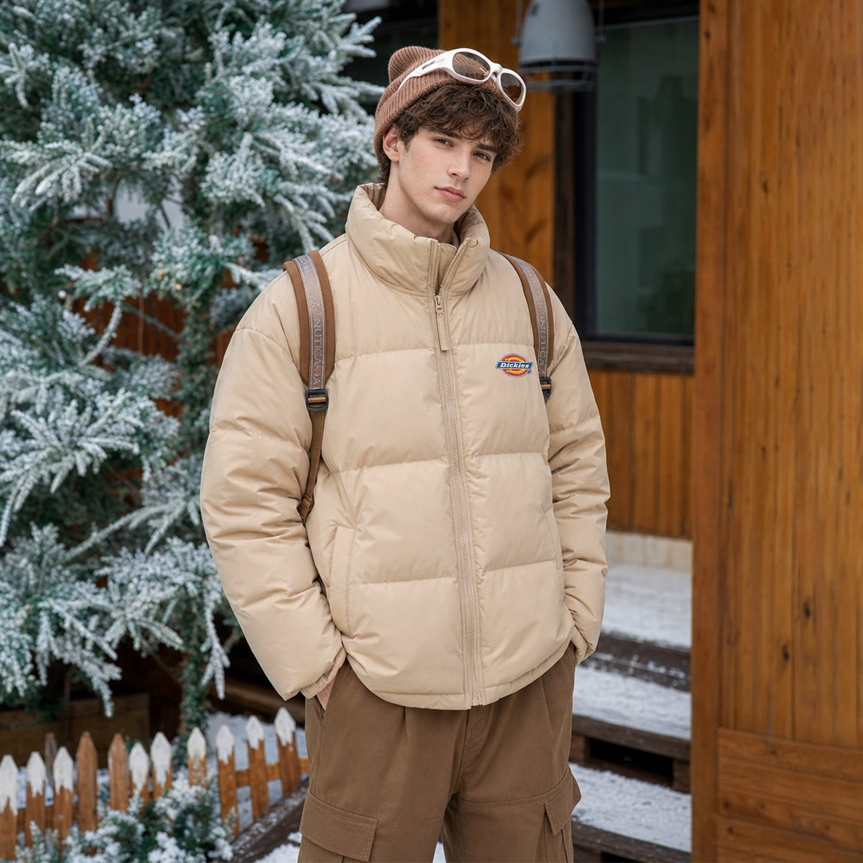 Пуховик Dickies (черный) — фото 20