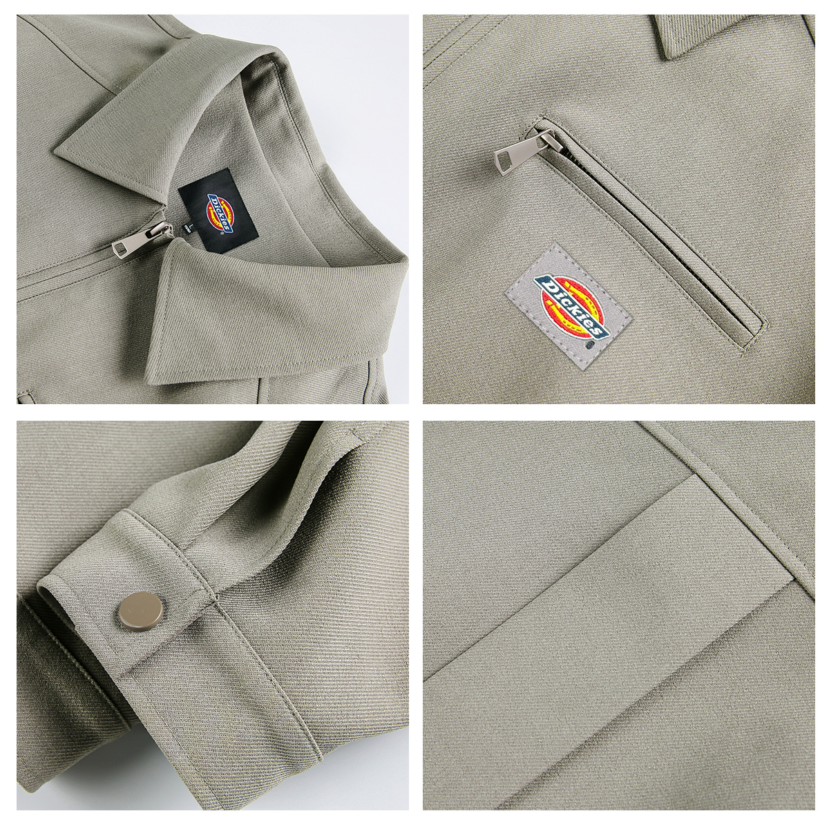 Куртка Dickies LogoCleanfit (коричневая) — фото 24